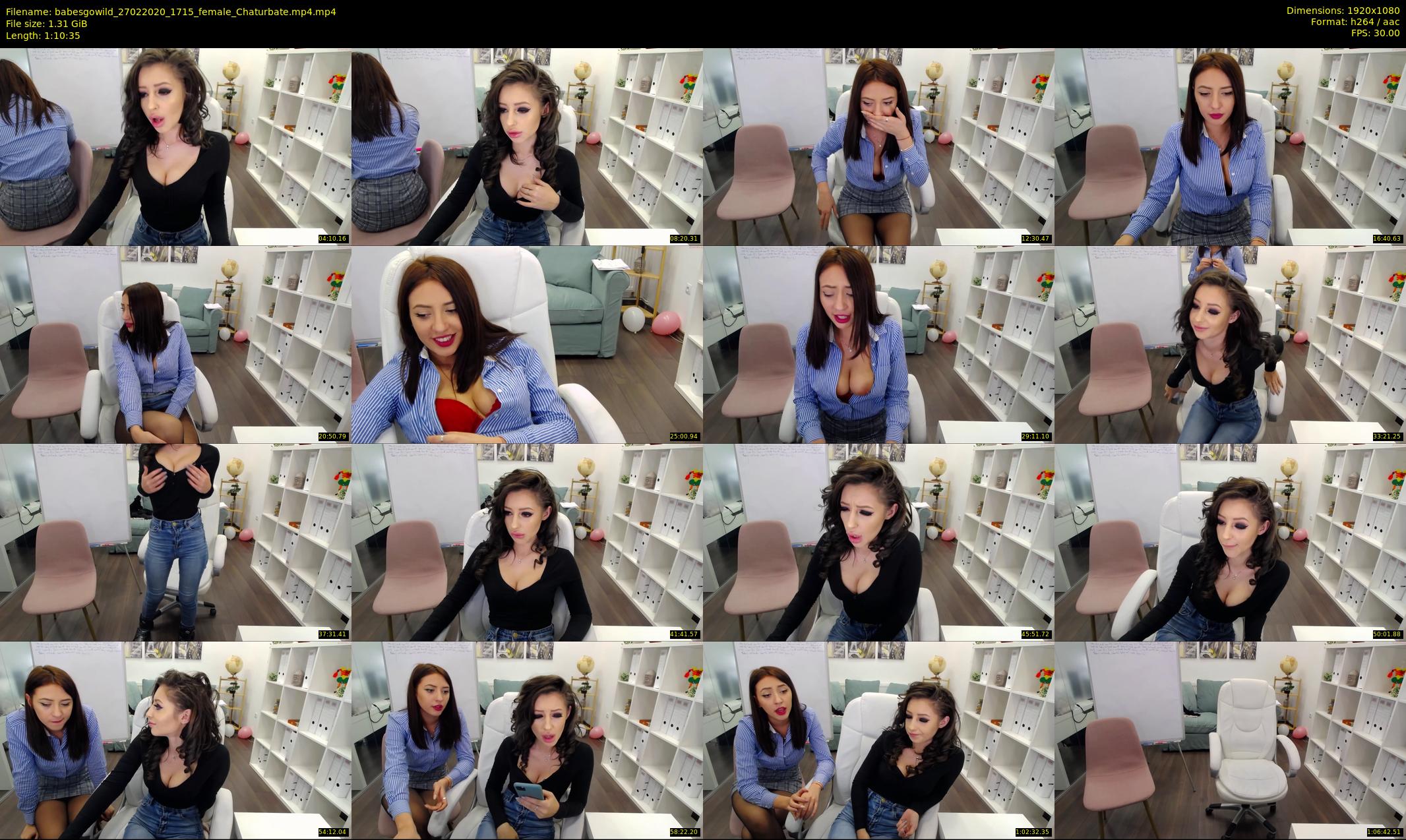 babesgowild — 71 minute Chaturbate couple cam show recording, 1080p, Feb 27, 2020