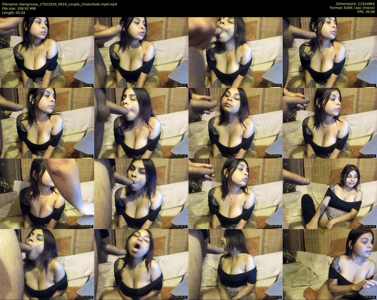 biengrossa — 6 minute Chaturbate male cam show recording, 720p, Feb 27, 2020