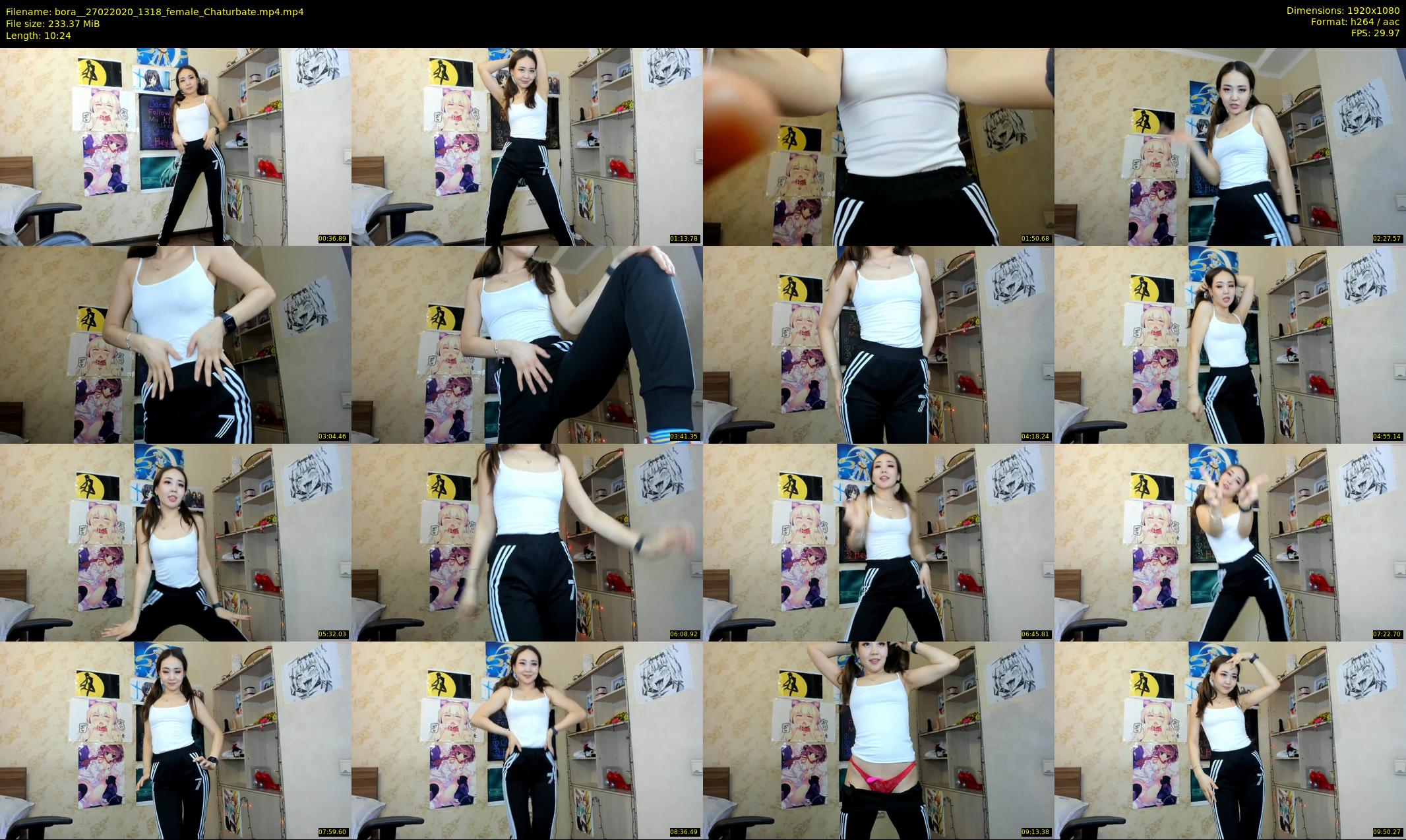 bora_ — 11 minute Chaturbate female cam show recording, 1080p, Feb 27, 2020