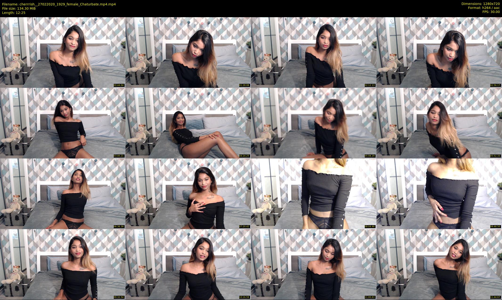 cherrrish_ — 13 minute Chaturbate female cam show recording, 720p, Feb 27, 2020