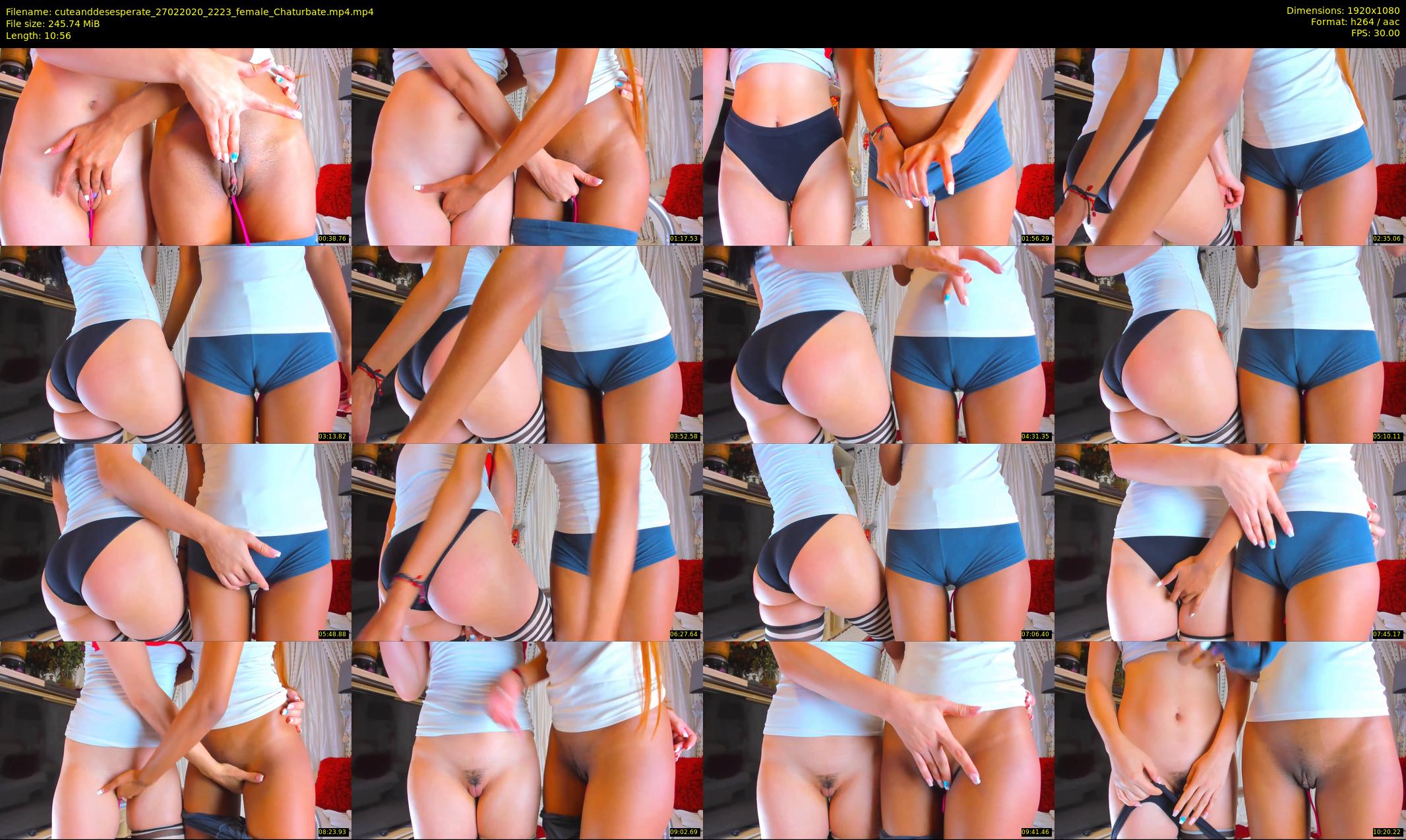 cuteanddesesperate — 11 minute Chaturbate female cam show recording, 1080p, Feb 27, 2020