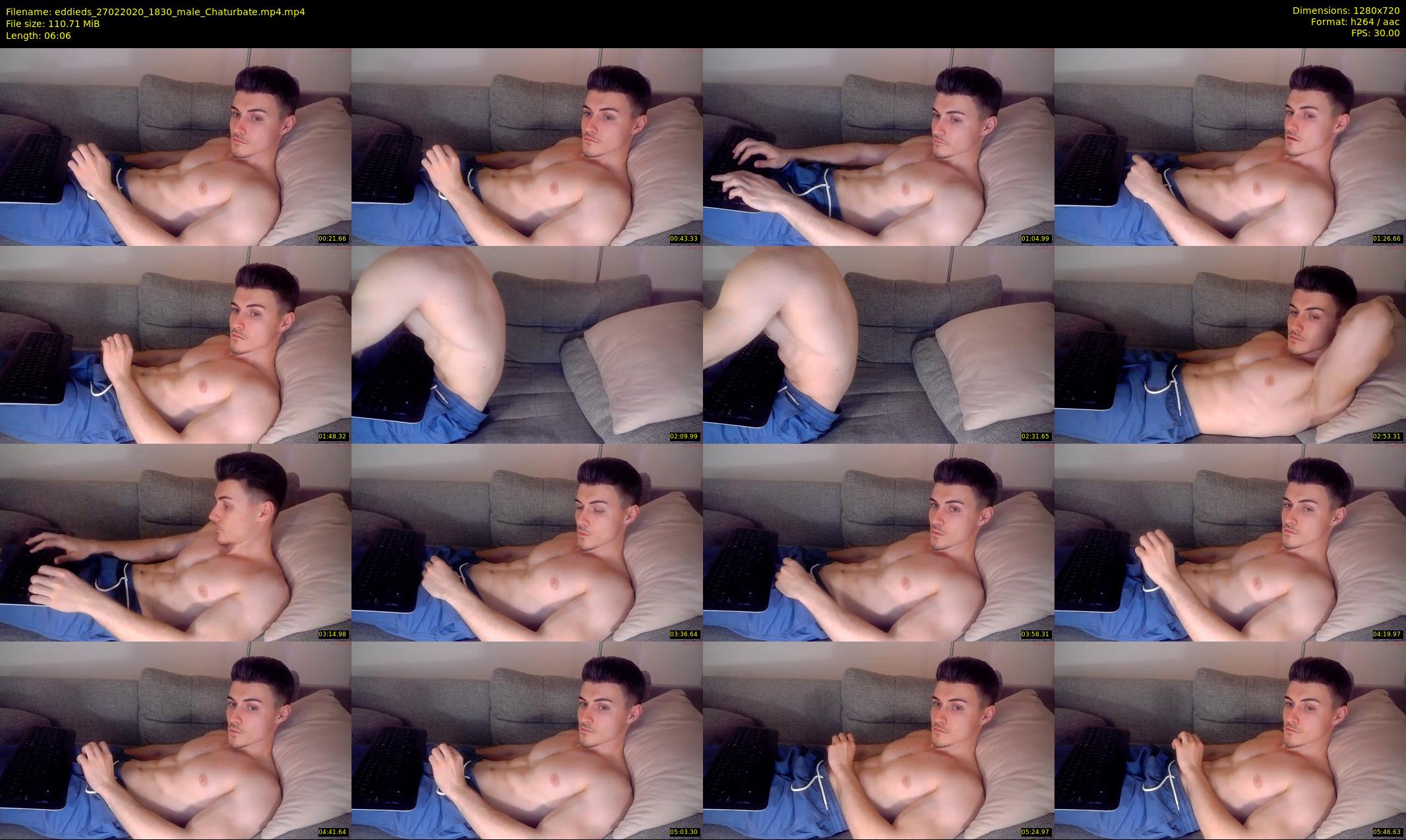 eddieds — 7 minute Chaturbate male cam show recording, 720p, Feb 27, 2020