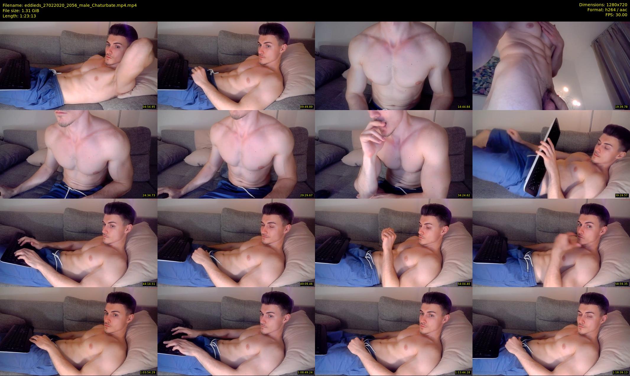 eddieds — 84 minute Chaturbate male cam show recording, 720p, Feb 27, 2020