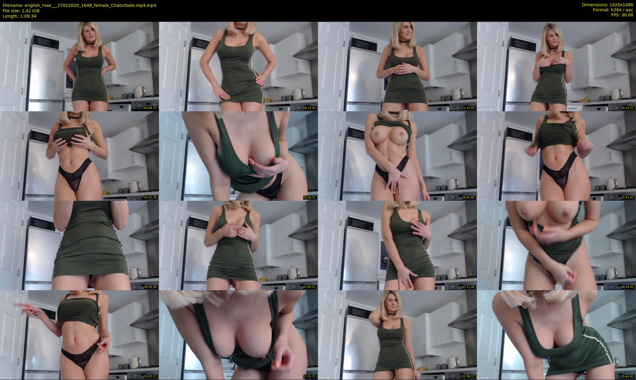 english_rose__ — 70 minute Chaturbate female cam show recording, 1080p, Feb 27, 2020