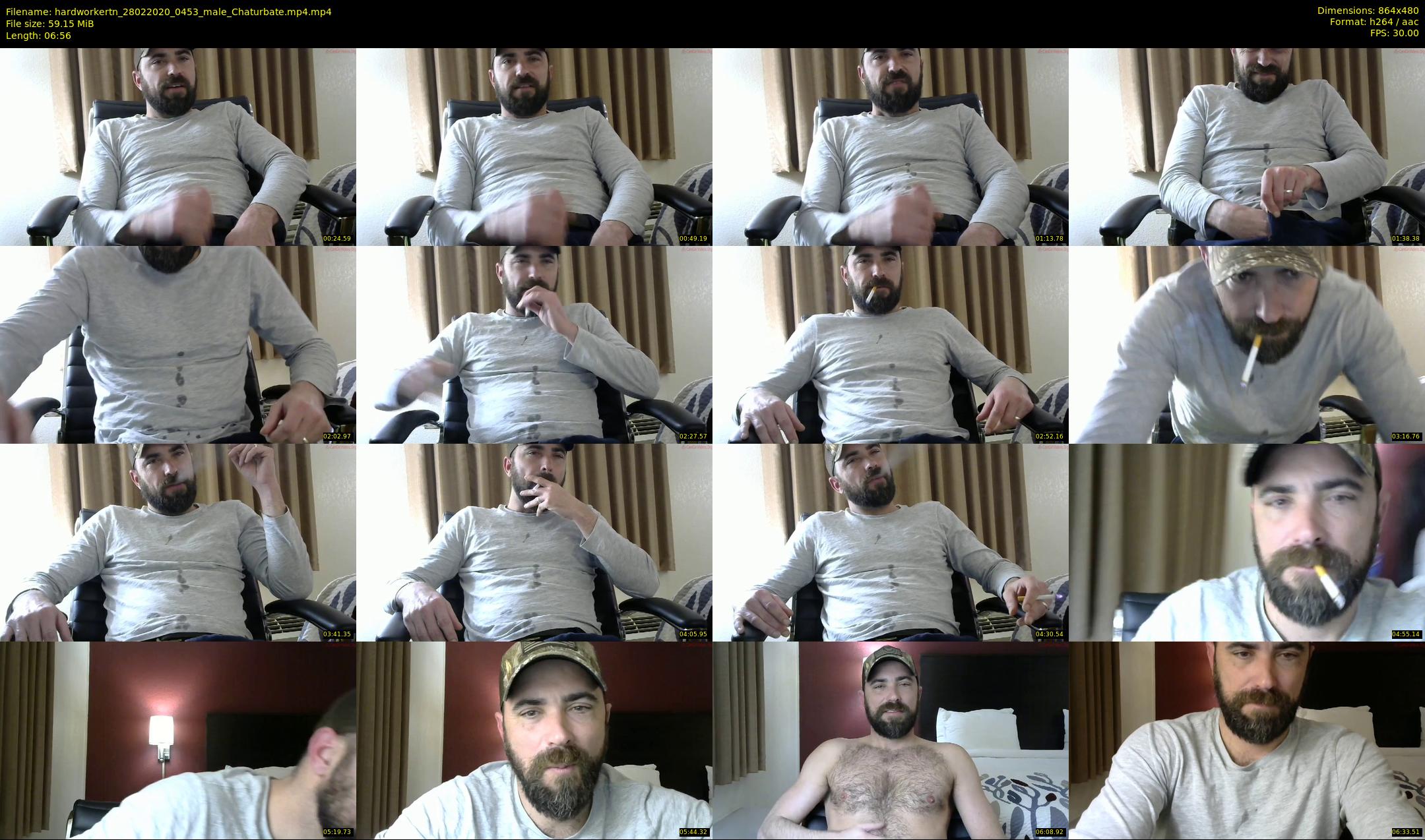 hardworkertn — 7 minute Chaturbate male cam show recording, 480p, Feb 28, 2020