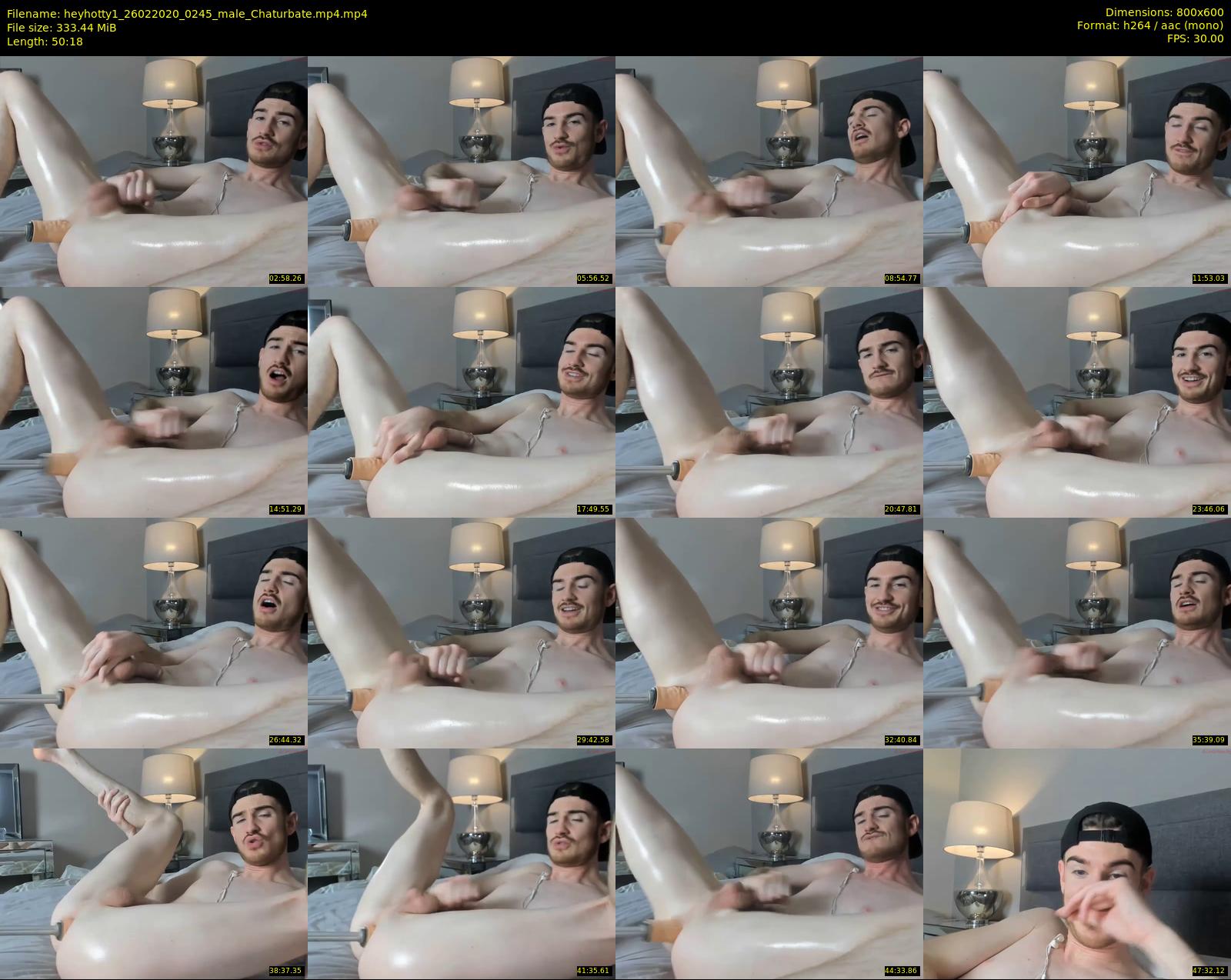 heyhotty1 — 51 minute Chaturbate male cam show recording, 480p, Feb 26, 2020