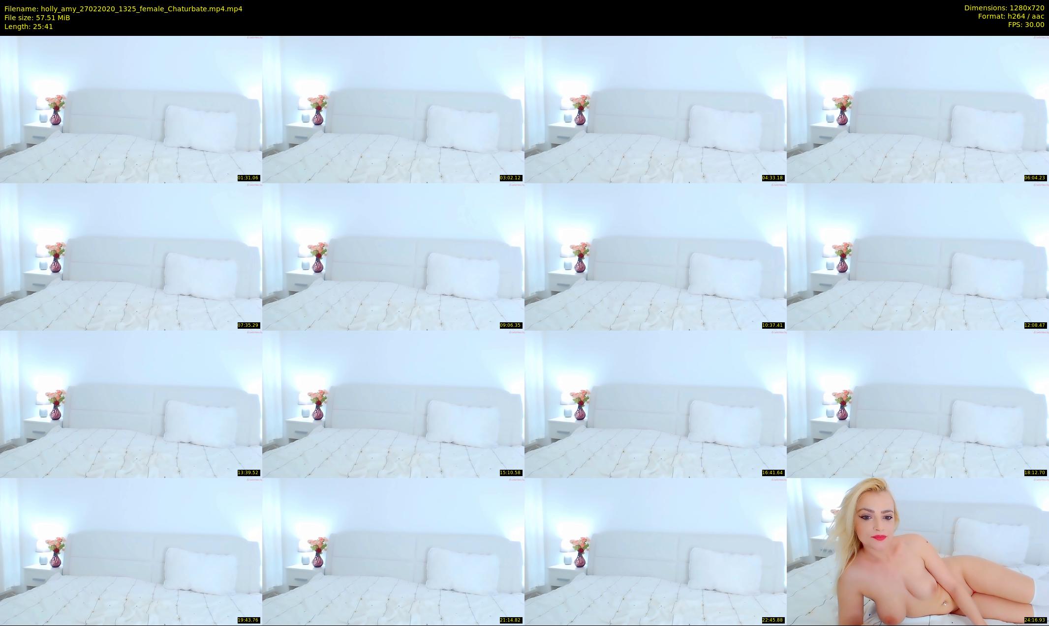 holly_amy — 26 minute Chaturbate couple cam show recording, 720p, Feb 27, 2020