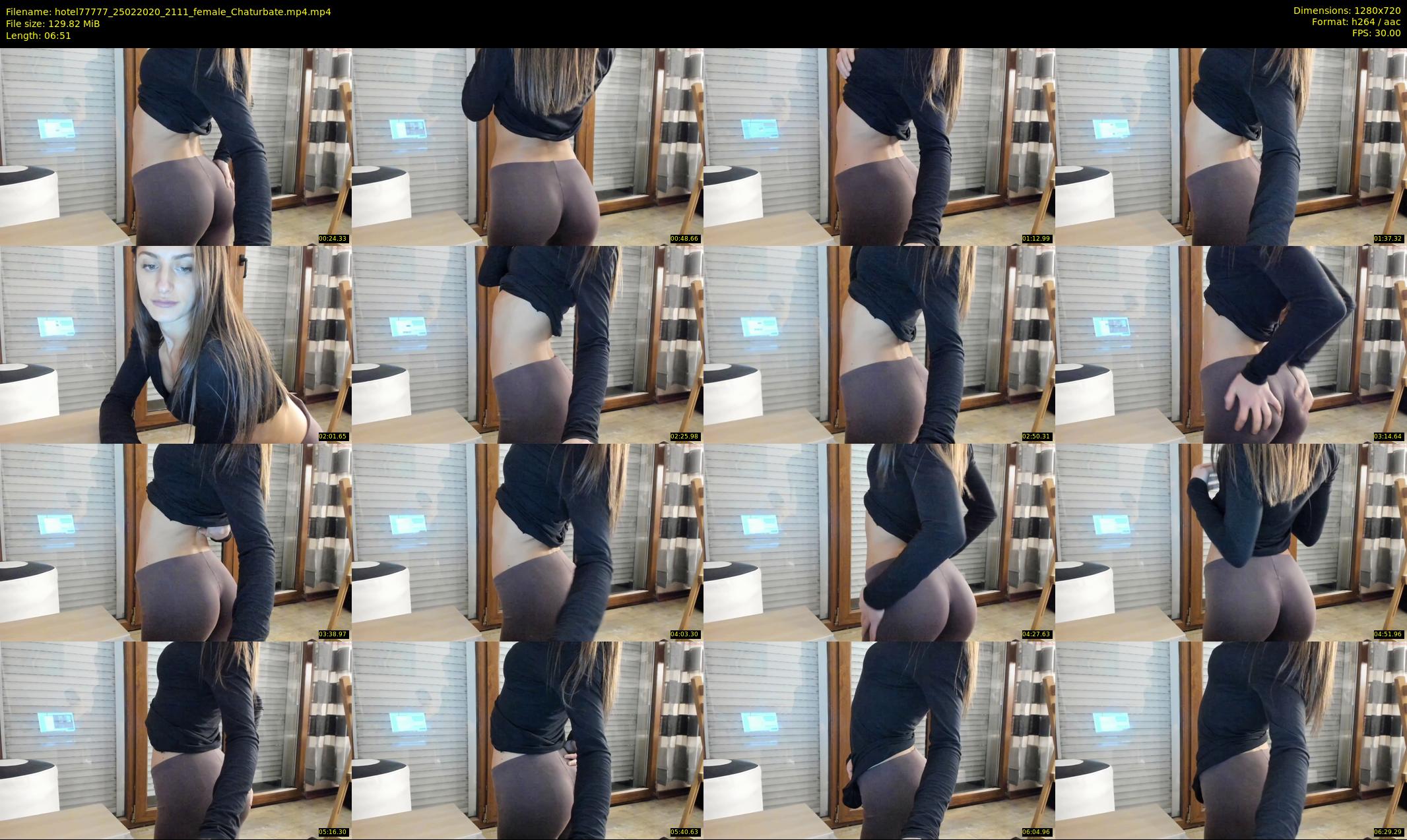 hotel77777 — 7 minute Chaturbate female cam show recording, 720p, Feb 25, 2020