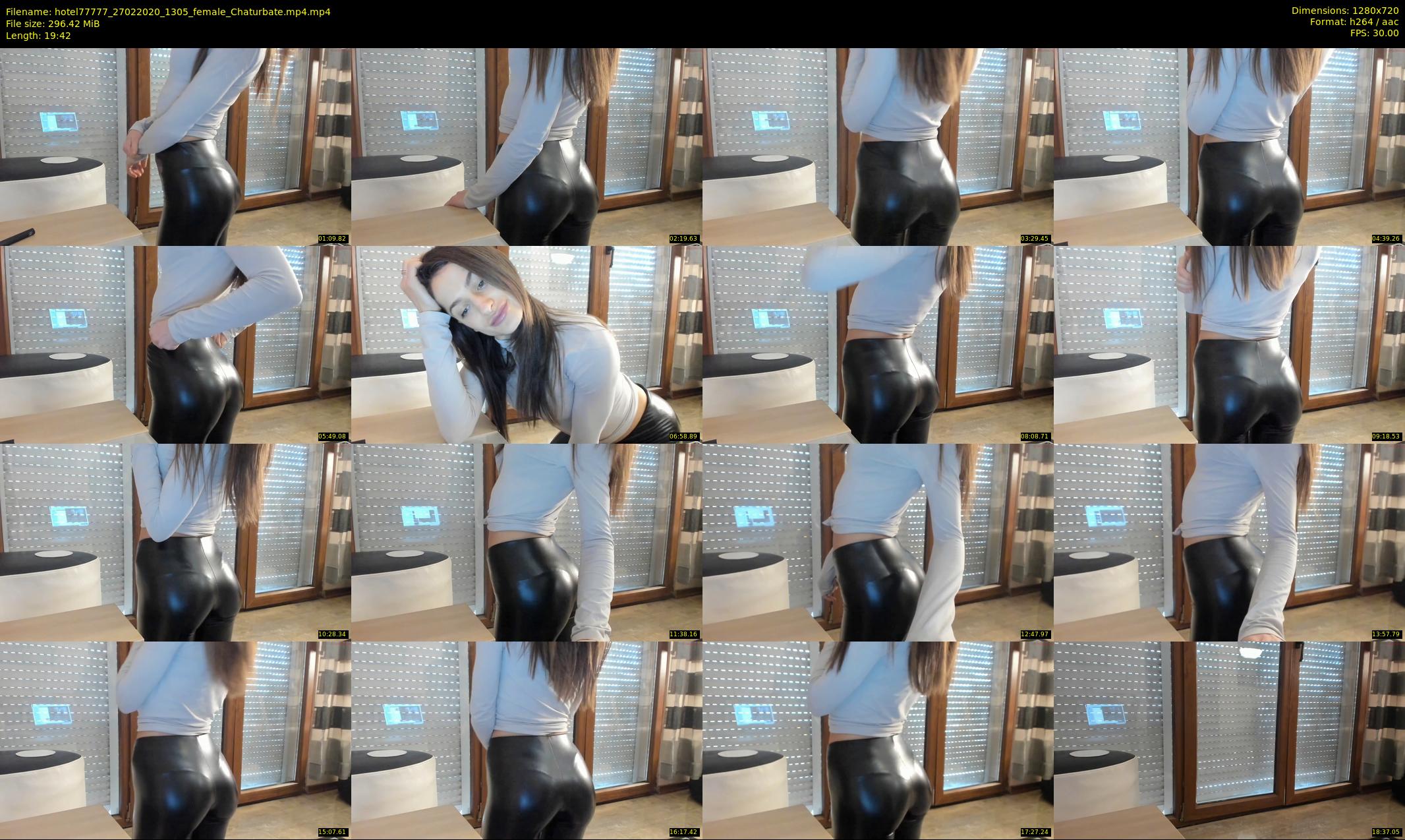 hotel77777 — 20 minute Chaturbate female cam show recording, 720p, Feb 27, 2020