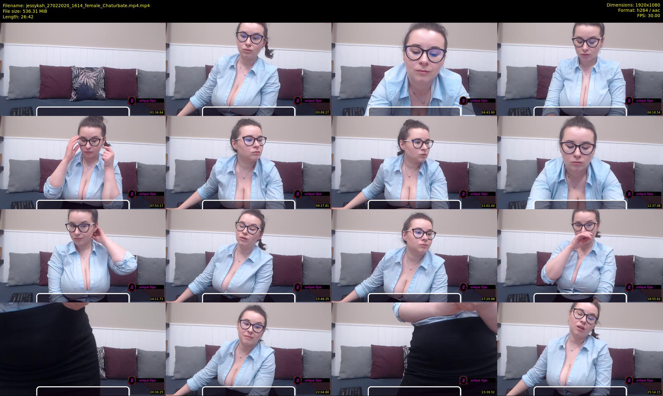 jessykah — 27 minute Chaturbate female cam show recording, 1080p, Feb 27, 2020