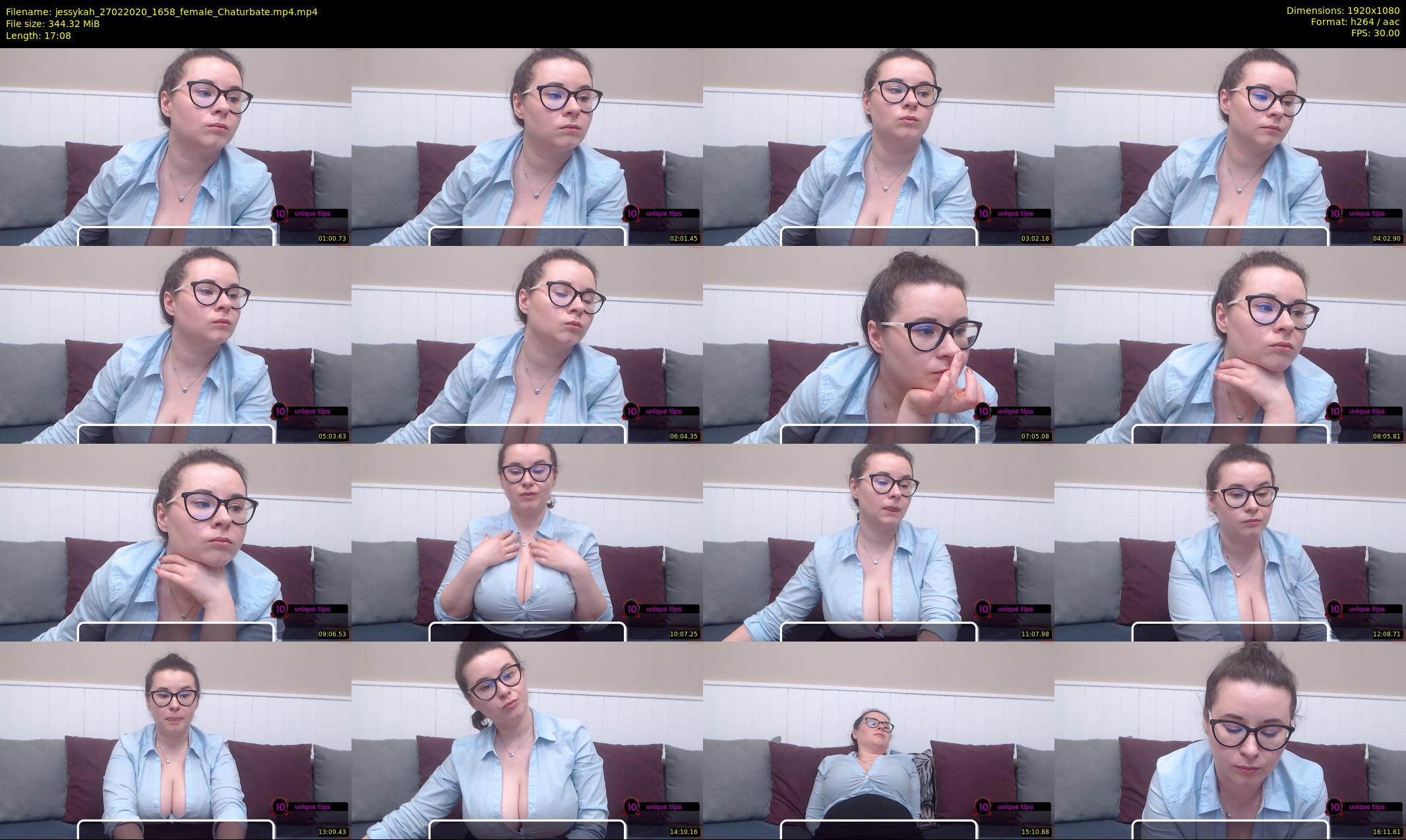jessykah — 18 minute Chaturbate female cam show recording, 1080p, Feb 27, 2020