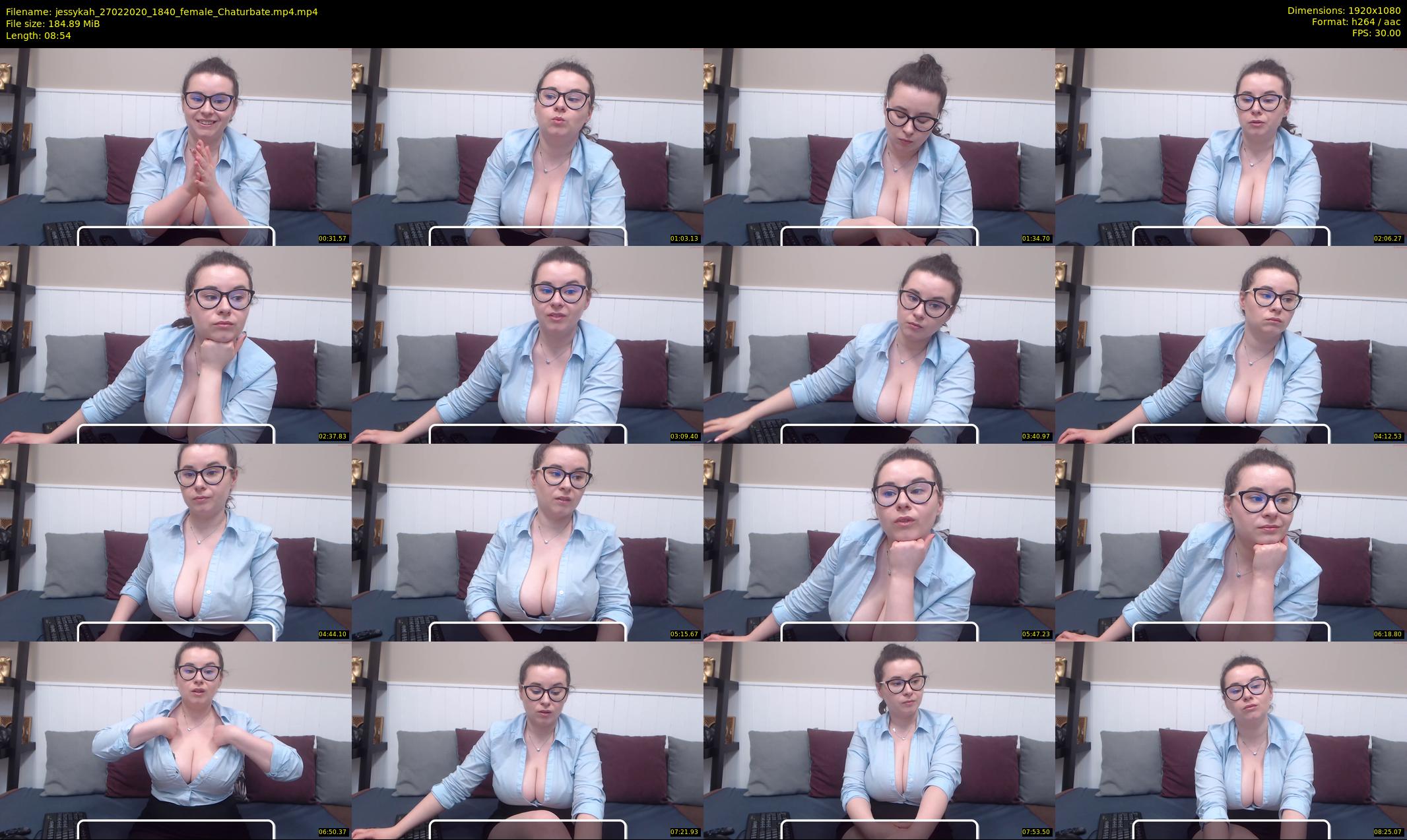 jessykah — 9 minute Chaturbate female cam show recording, 1080p, Feb 27, 2020