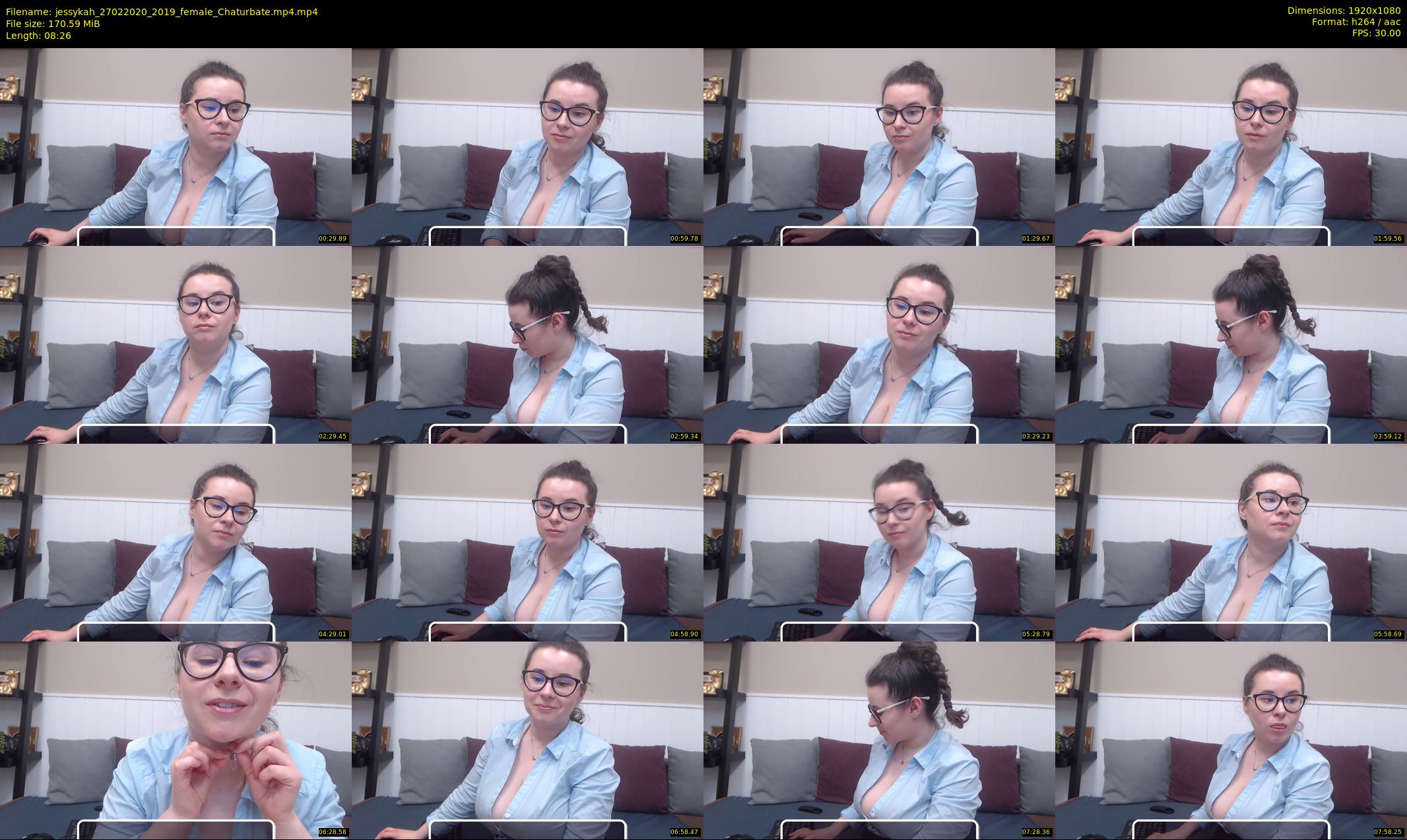 jessykah — 9 minute Chaturbate female cam show recording, 1080p, Feb 27, 2020