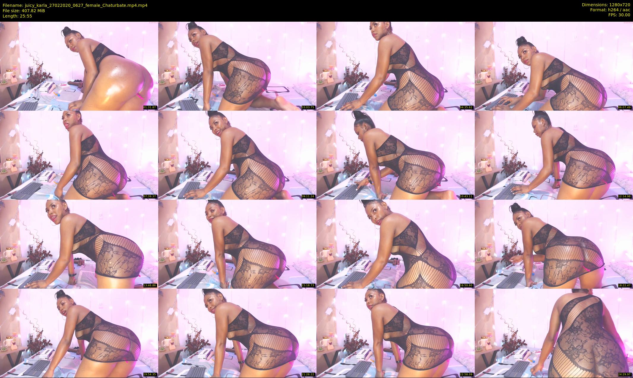 juicy_karla — 26 minute Chaturbate female cam show recording, 720p, Feb 27, 2020