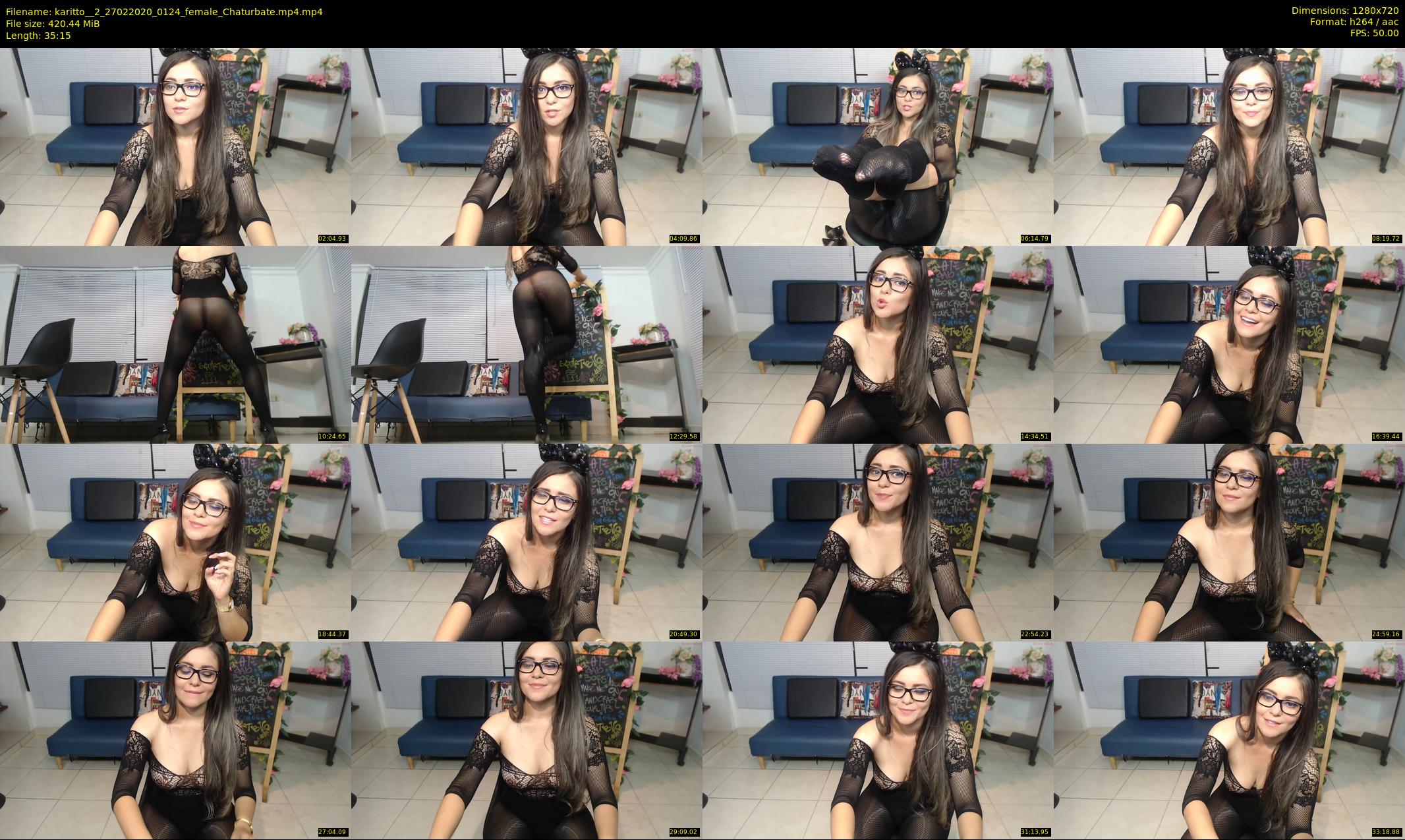 karitto__2 — 36 minute Chaturbate female cam show recording, 720p, Feb 27, 2020