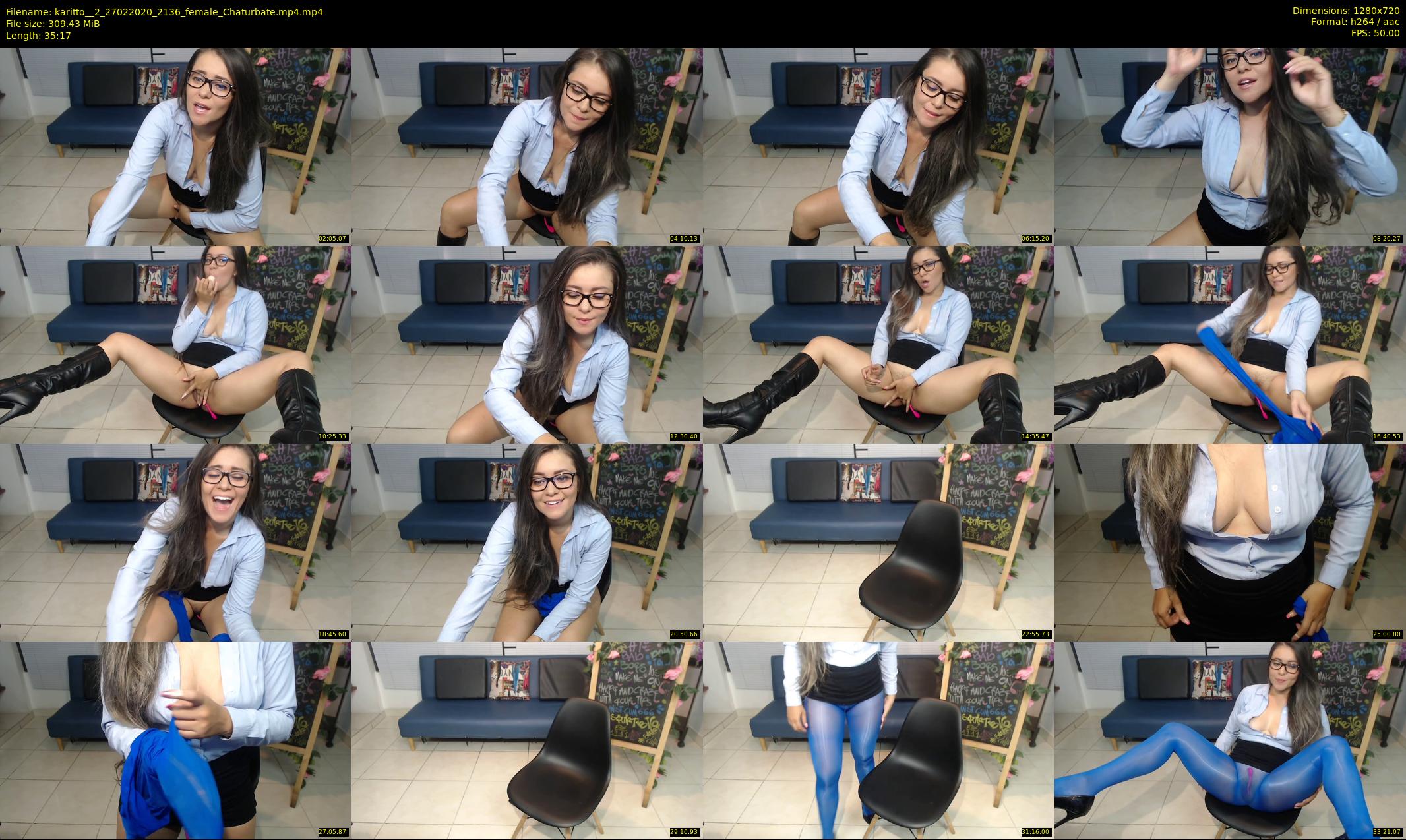 karitto__2 — 36 minute Chaturbate female cam show recording, 720p, Feb 27, 2020