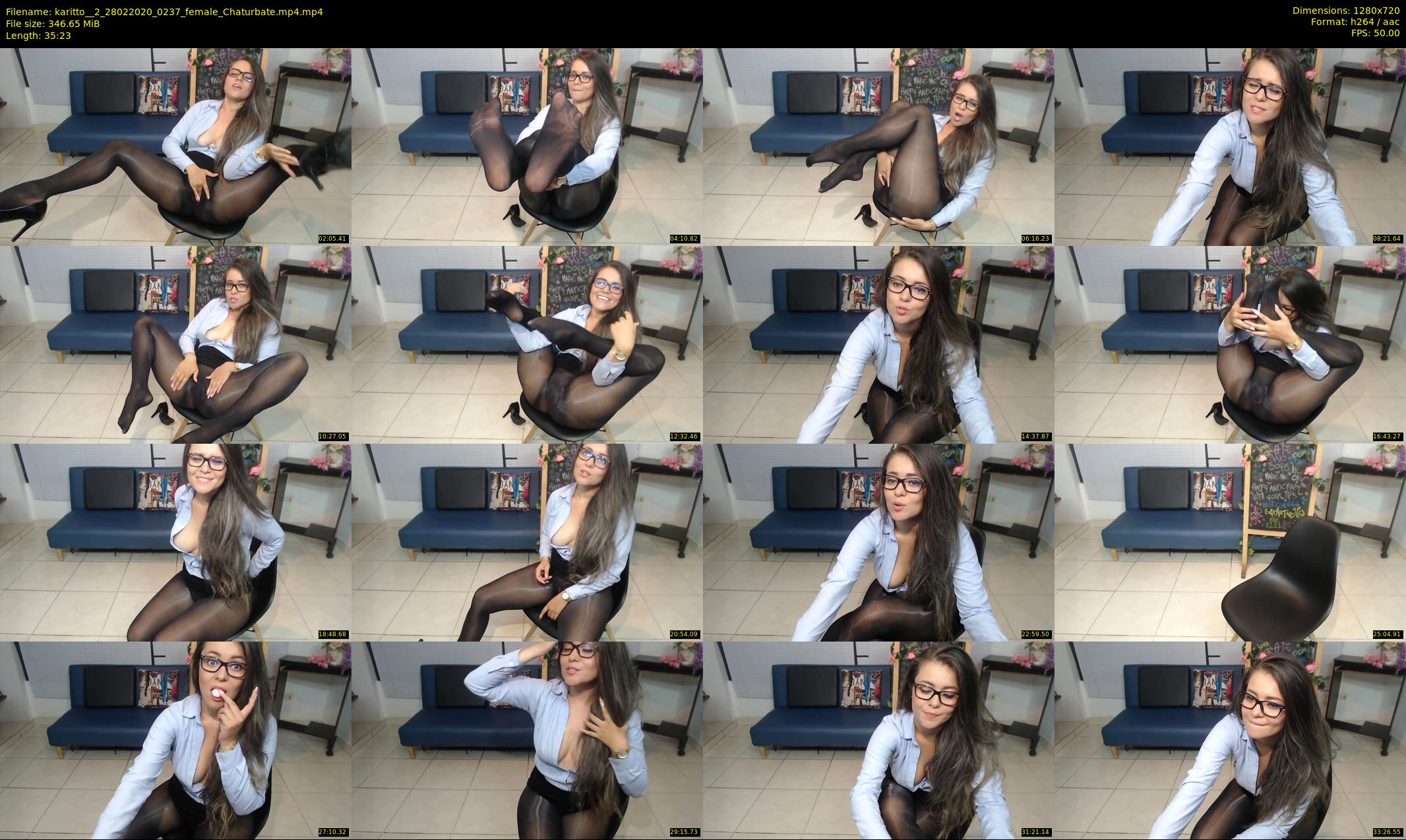 karitto__2 — 36 minute Chaturbate female cam show recording, 720p, Feb 28, 2020