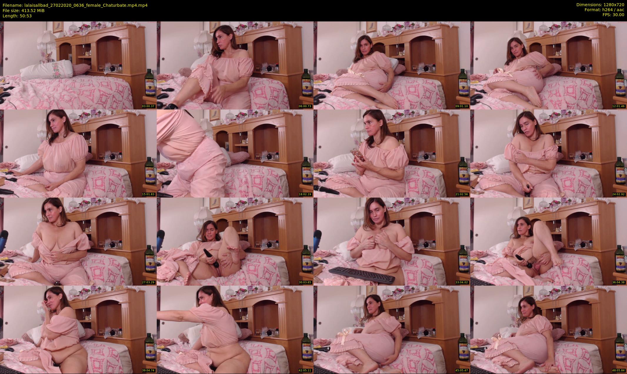 lalaisallbad — 51 minute Chaturbate female cam show recording, 720p, Feb 27, 2020