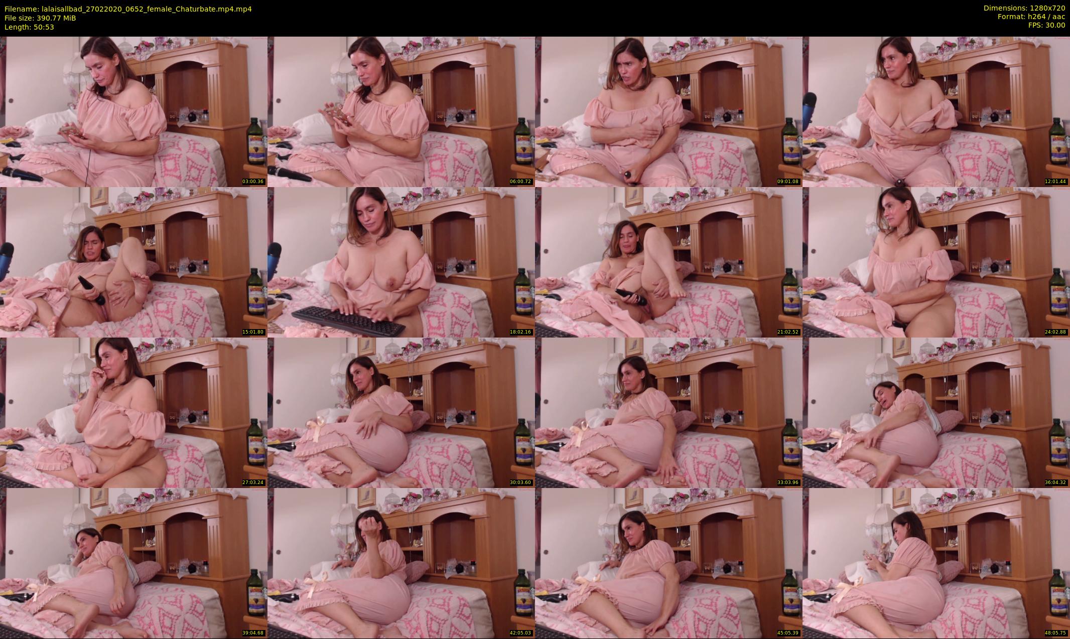lalaisallbad — 51 minute Chaturbate female cam show recording, 720p, Feb 27, 2020