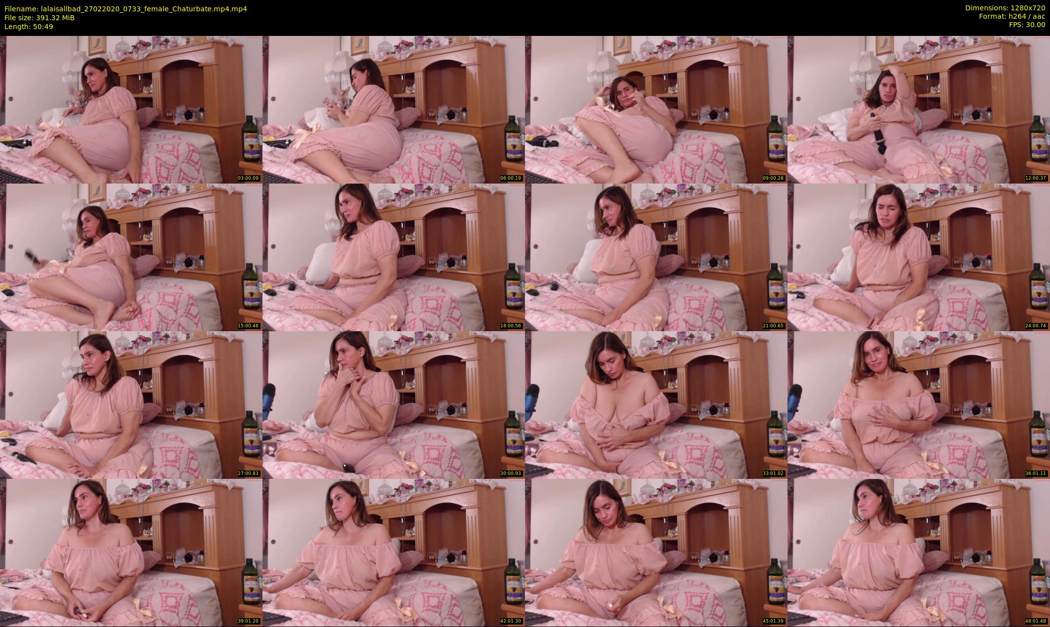 lalaisallbad — 51 minute Chaturbate female cam show recording, 720p, Feb 27, 2020