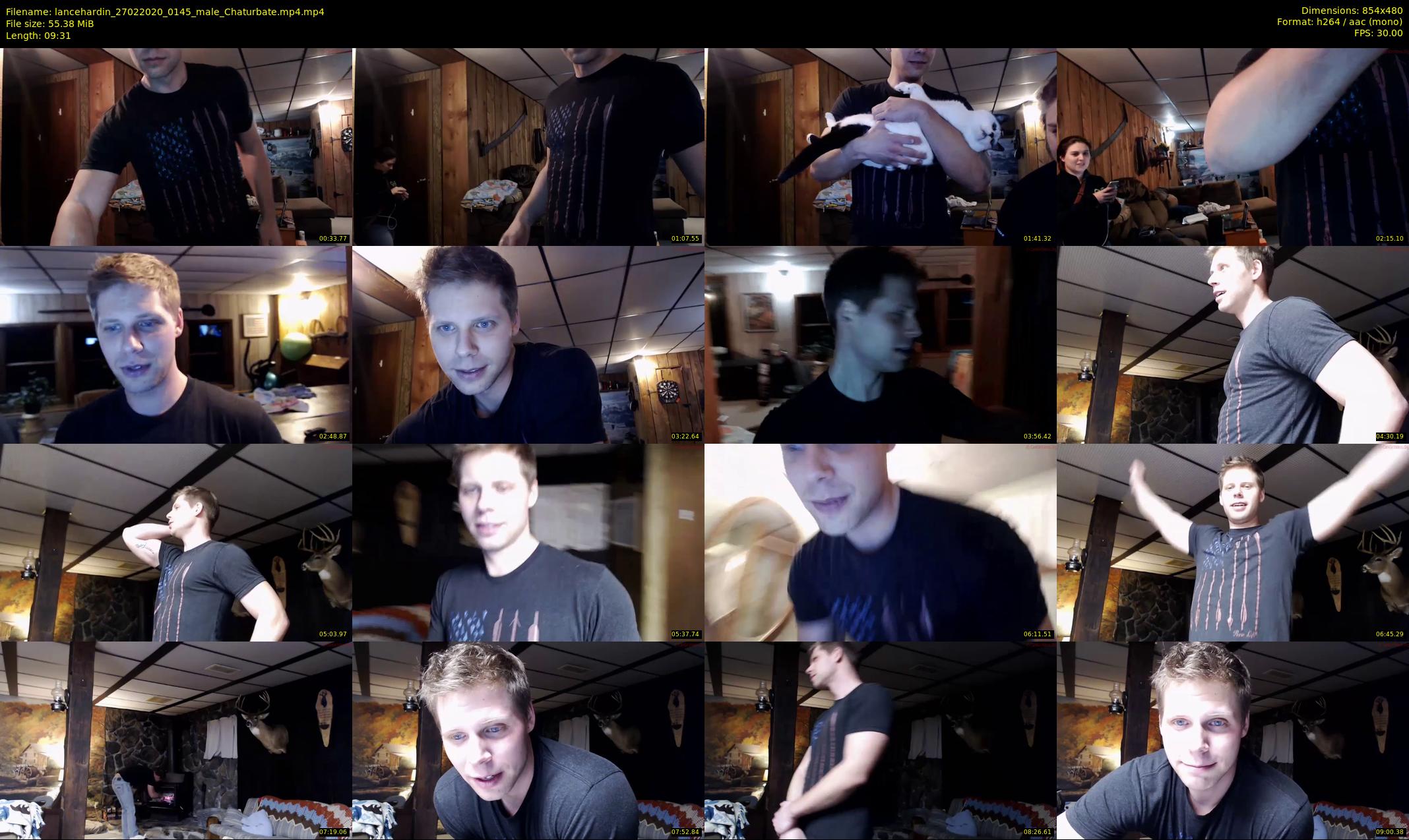 lancehardin — 10 minute Chaturbate male cam show recording, 480p, Feb 27, 2020