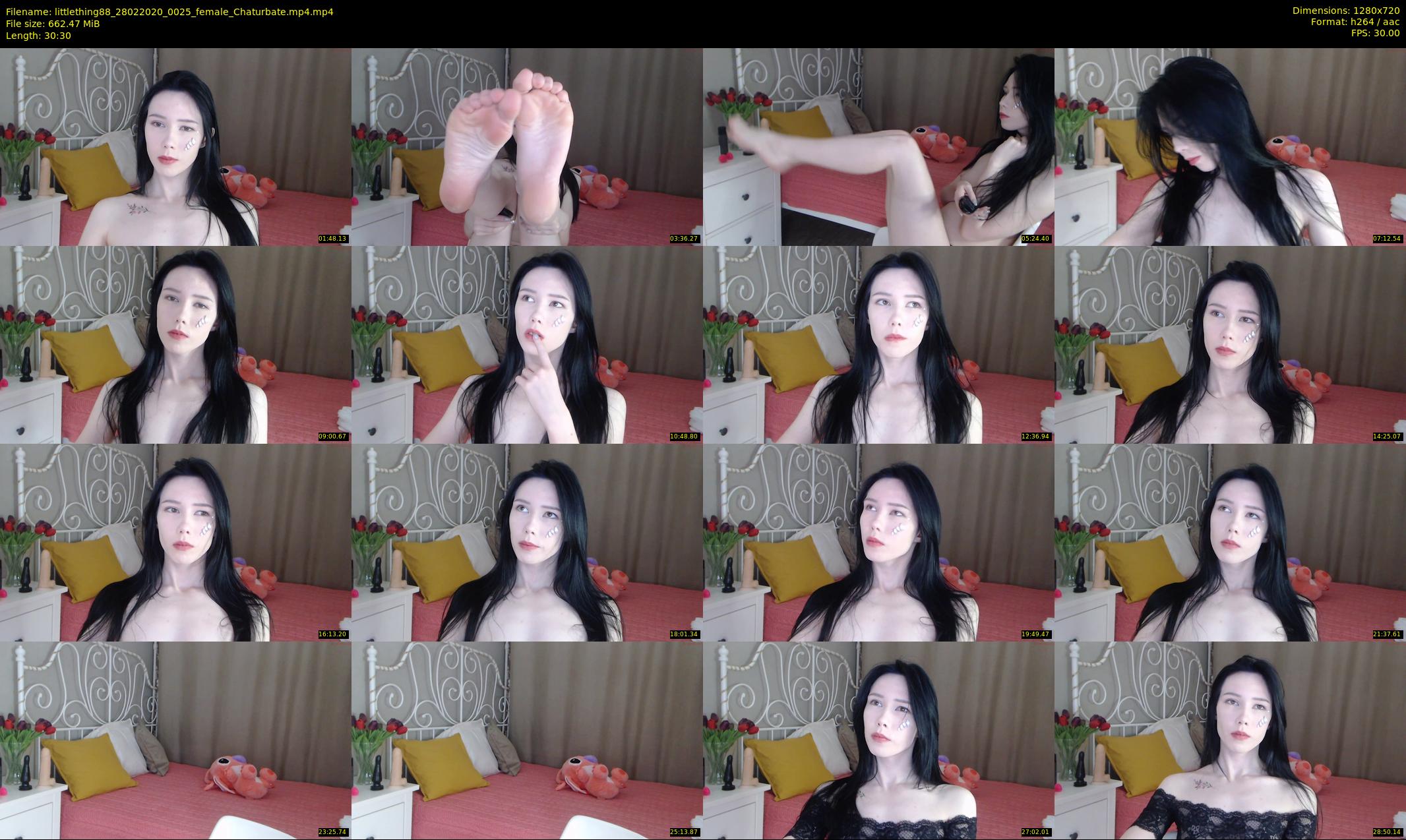 littlething88 — 31 minute Chaturbate female cam show recording, 720p, Feb 28, 2020