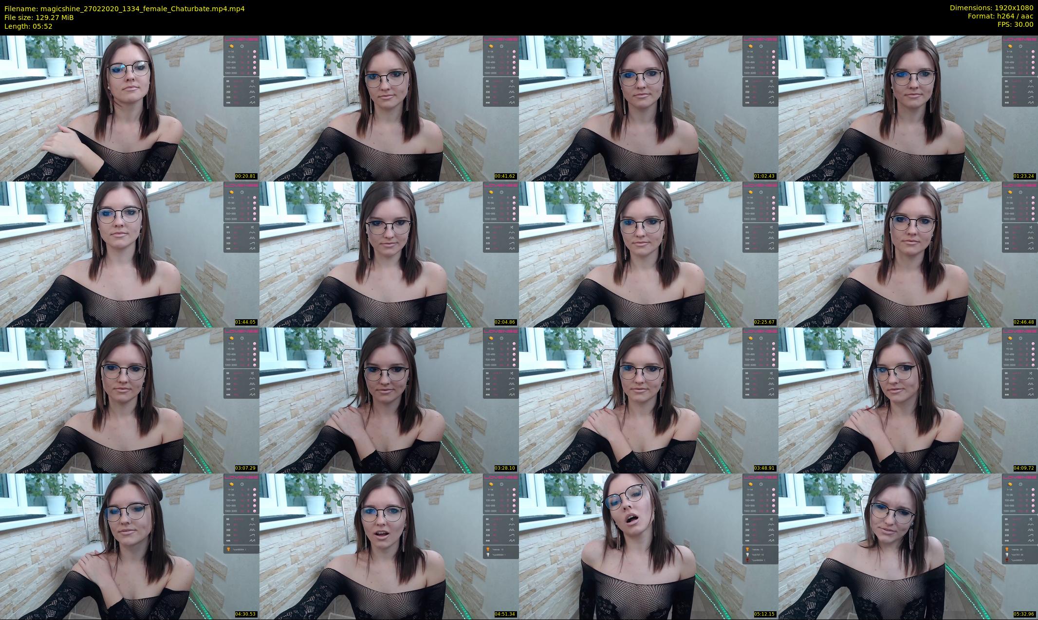 magicshine — 6 minute Chaturbate female cam show recording, 1080p, Feb 27, 2020