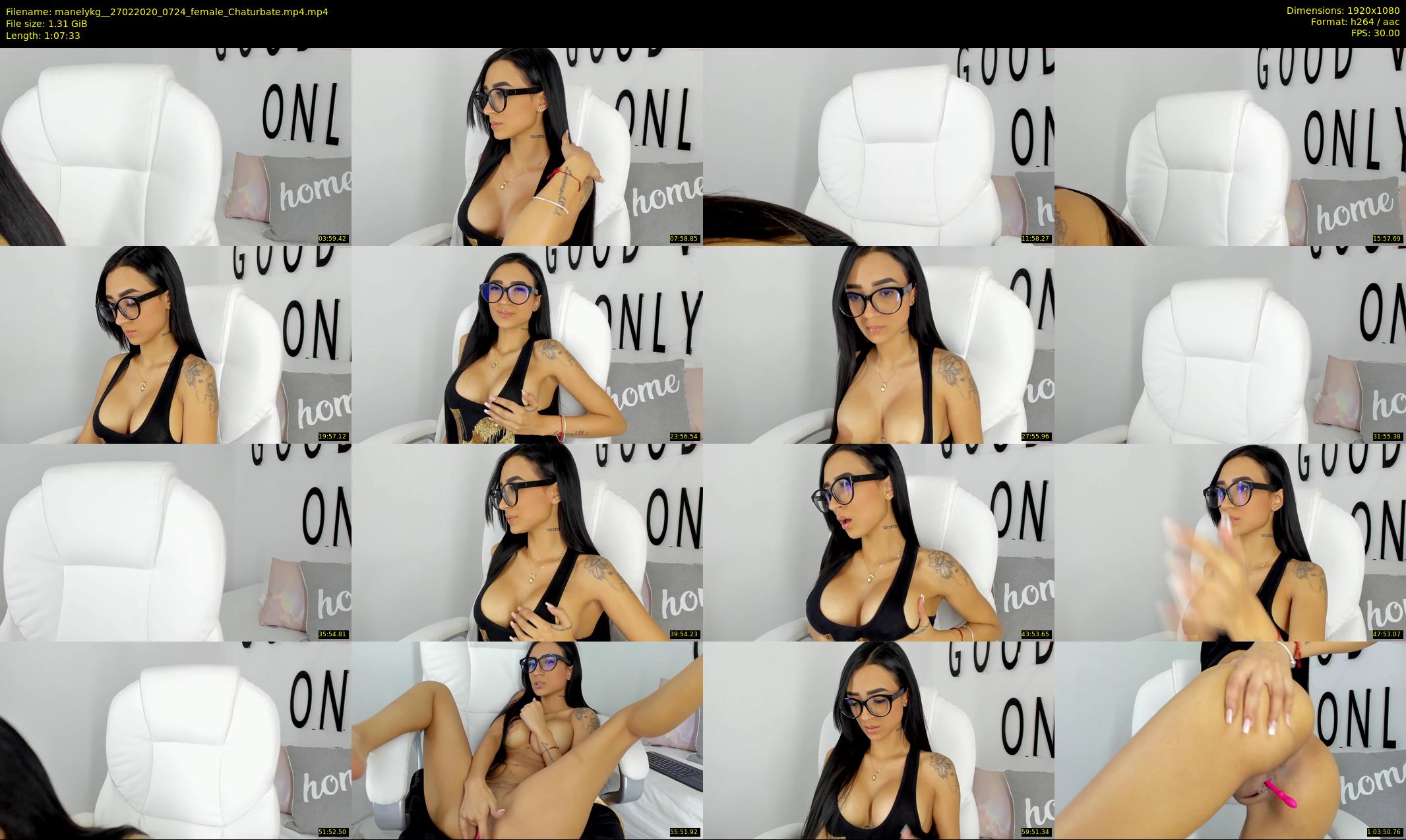manelykg_ — 68 minute Chaturbate female cam show recording, 1080p, Feb 27, 2020