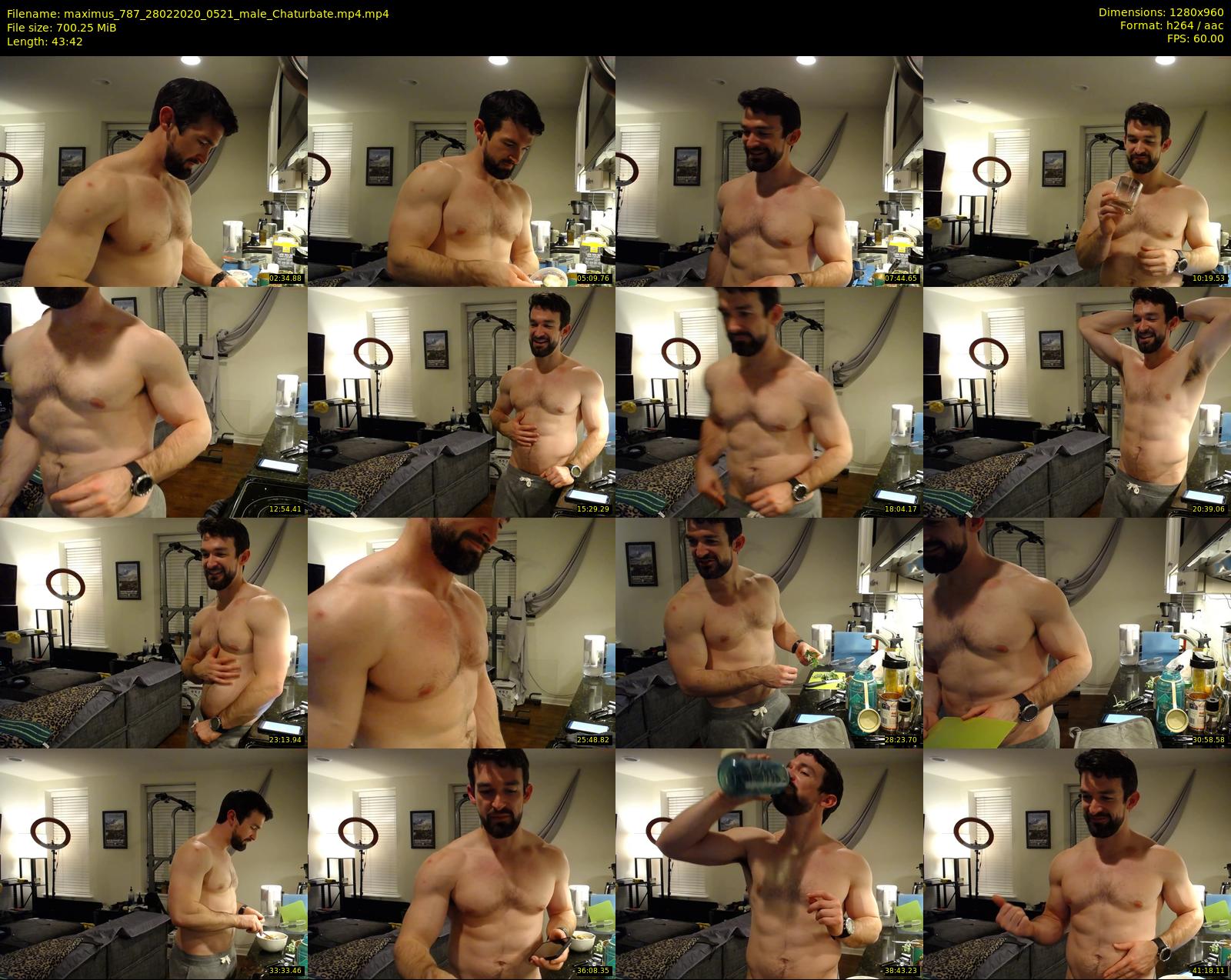 maximus_787 — 44 minute Chaturbate male cam show recording, 720p, Feb 28, 2020