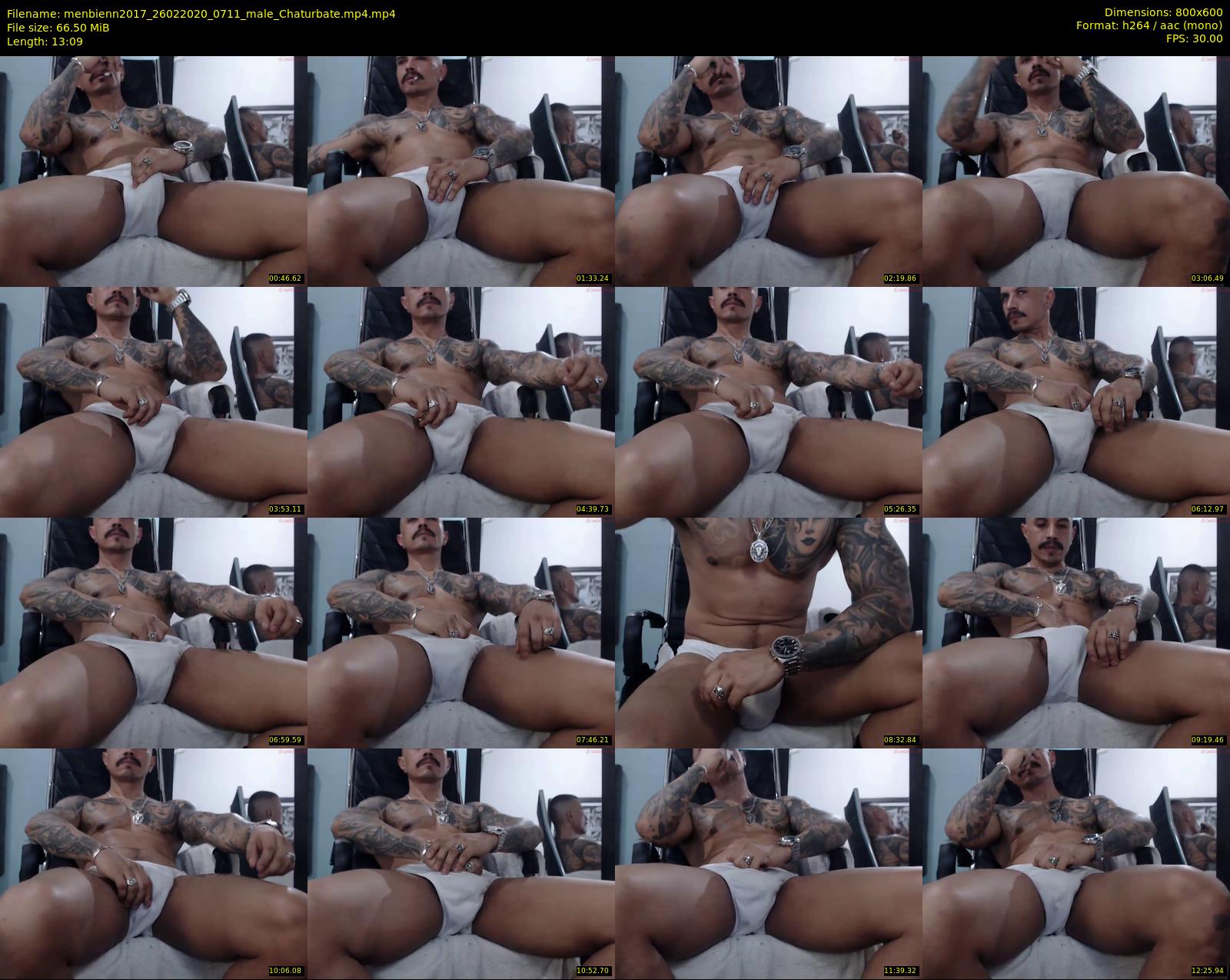 menbienn2017 — 14 minute Chaturbate male cam show recording, 480p, Feb 26, 2020