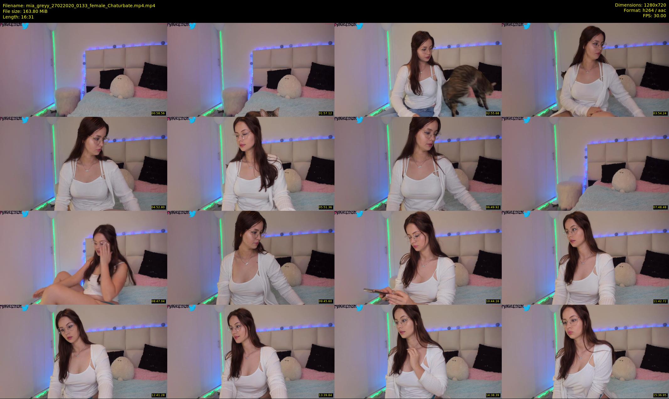 mia_greyy — 17 minute Chaturbate female cam show recording, 720p, Feb 27, 2020