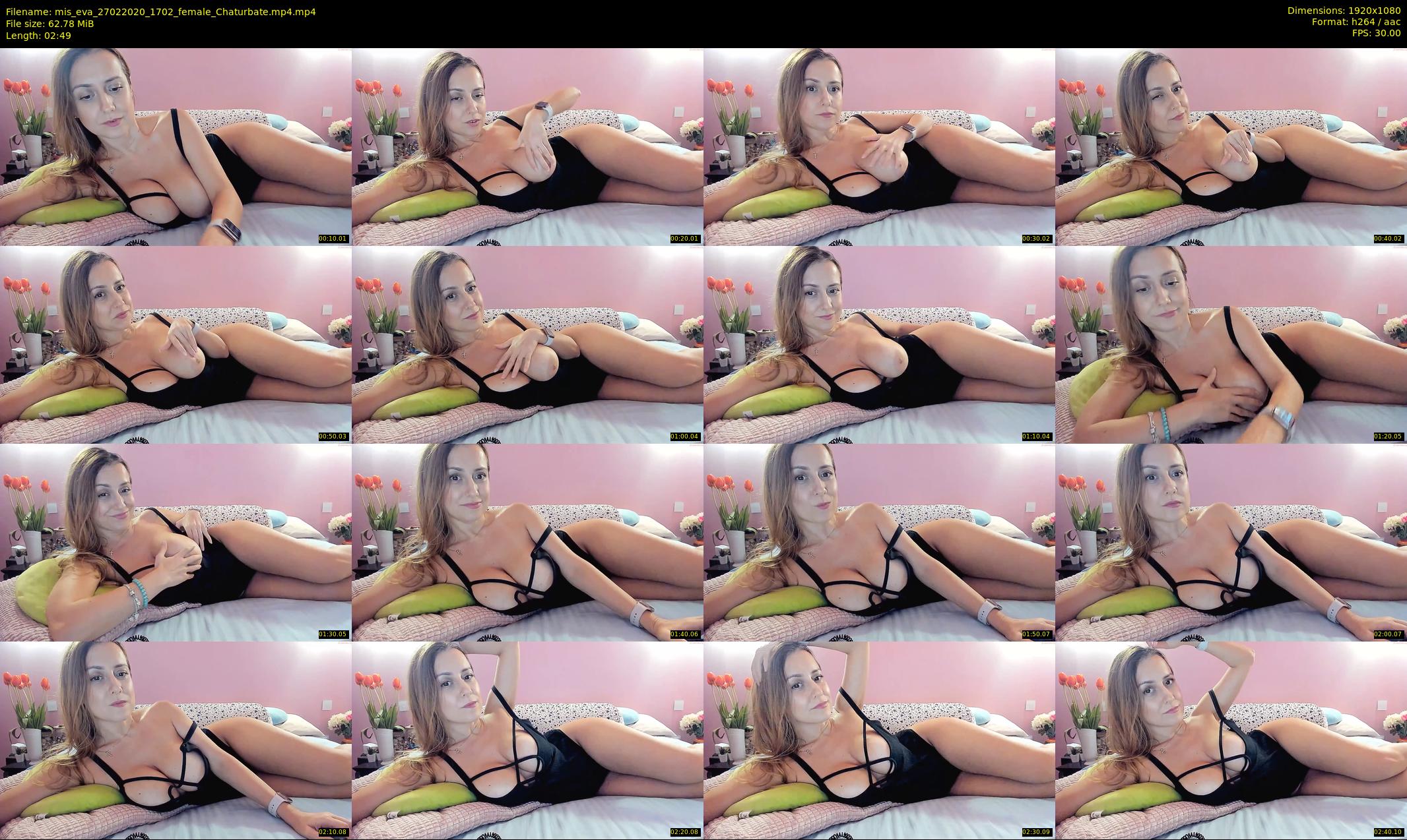 mis_eva — 3 minute Chaturbate female cam show recording, 1080p, Feb 27, 2020