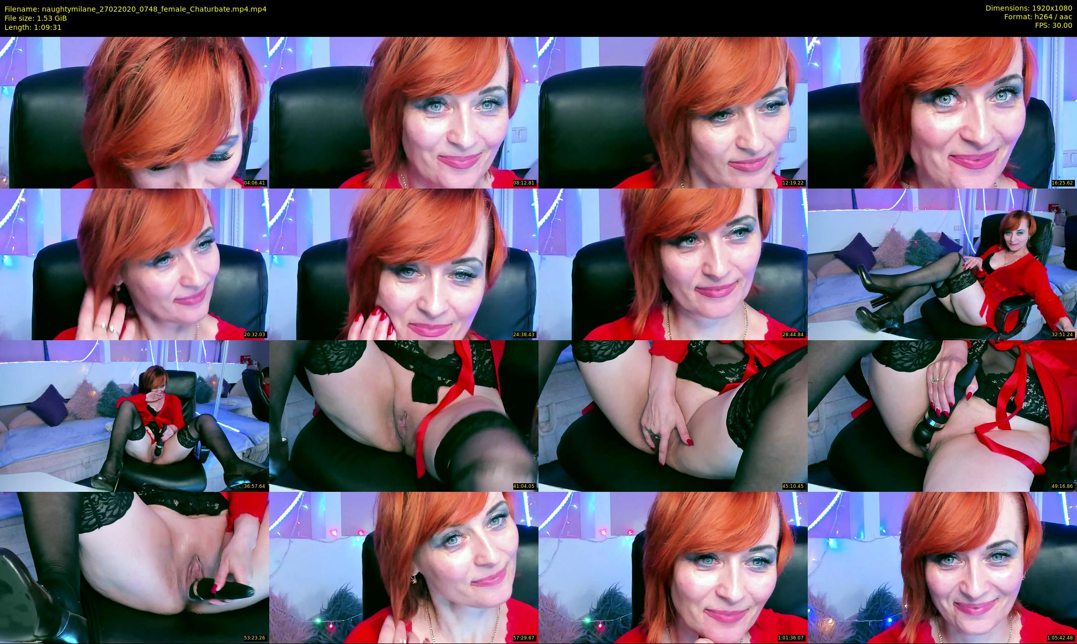 naughtymilane — 70 minute Chaturbate female cam show recording, 1080p, Feb 27, 2020