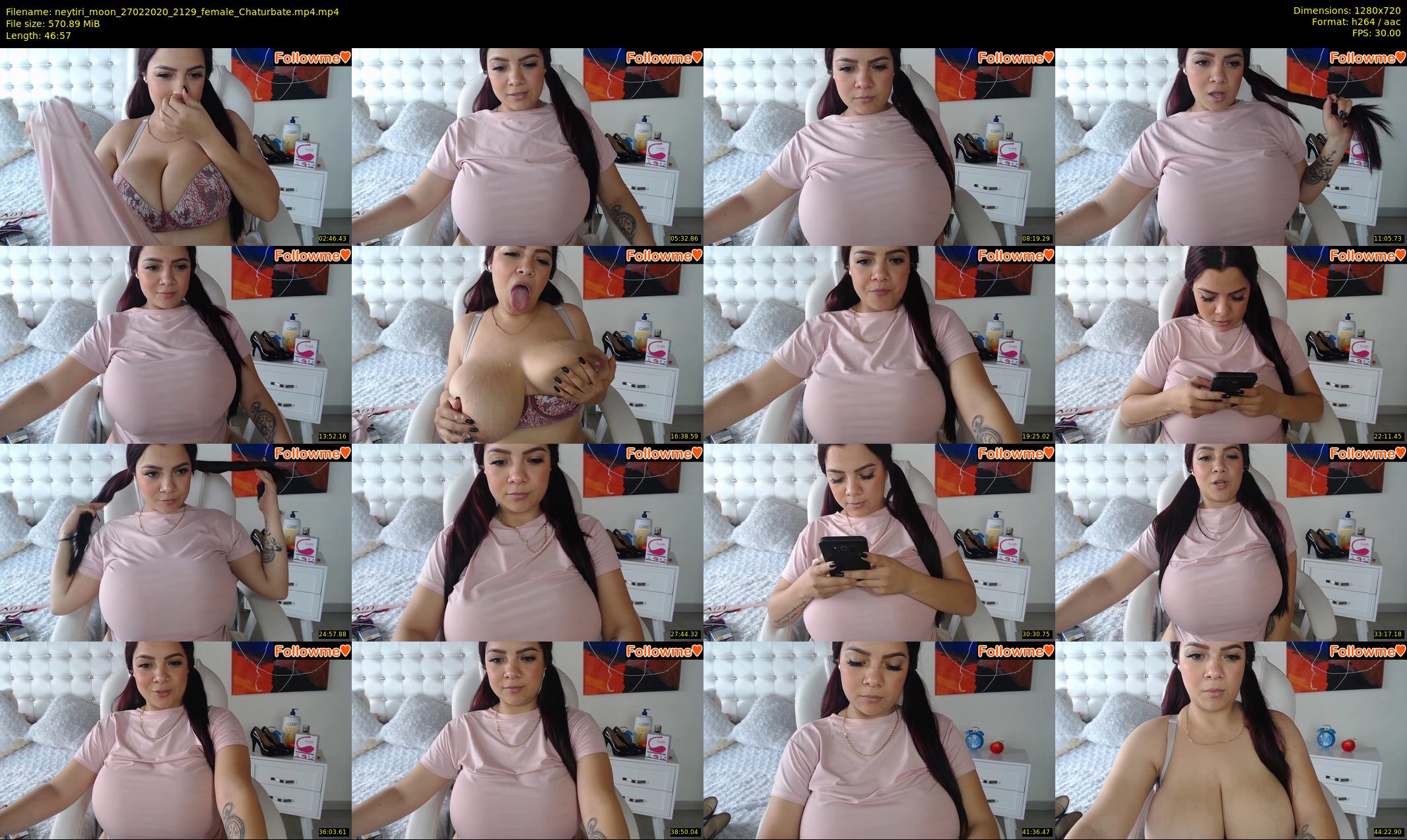 neytiri_moon — 47 minute Chaturbate female cam show recording, 720p, Feb 27, 2020