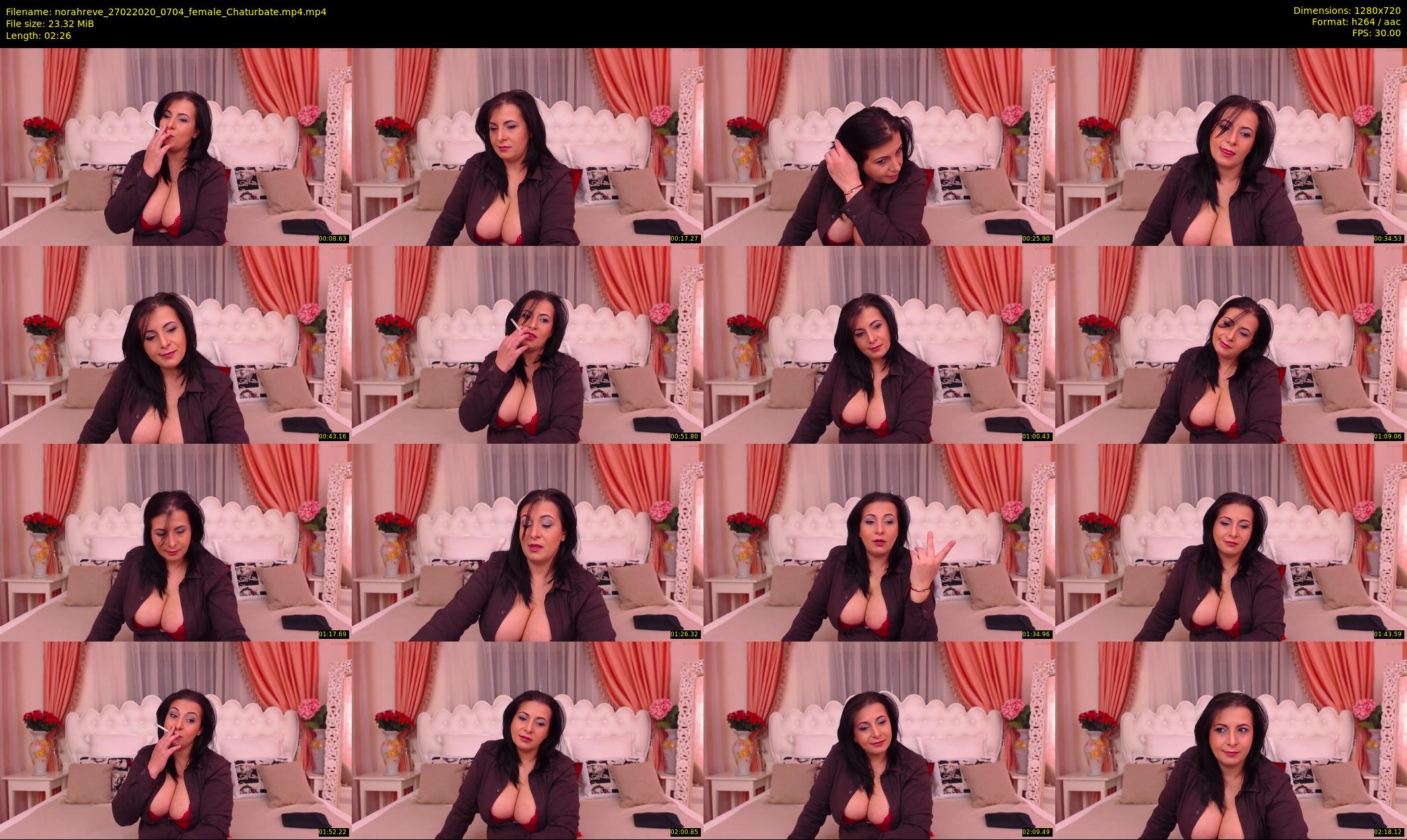 norahreve — 3 minute Chaturbate female cam show recording, 720p, Feb 27, 2020