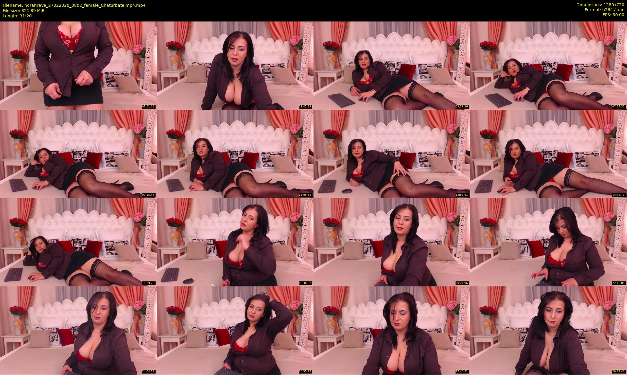 norahreve — 32 minute Chaturbate female cam show recording, 720p, Feb 27, 2020
