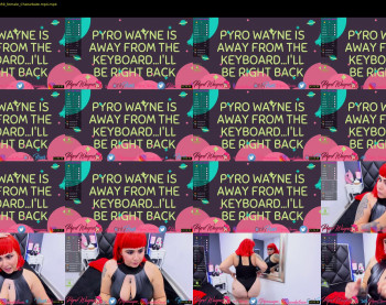 pyrowayne — 40 minute Chaturbate female cam show recording, 720p, Feb 27, 2020