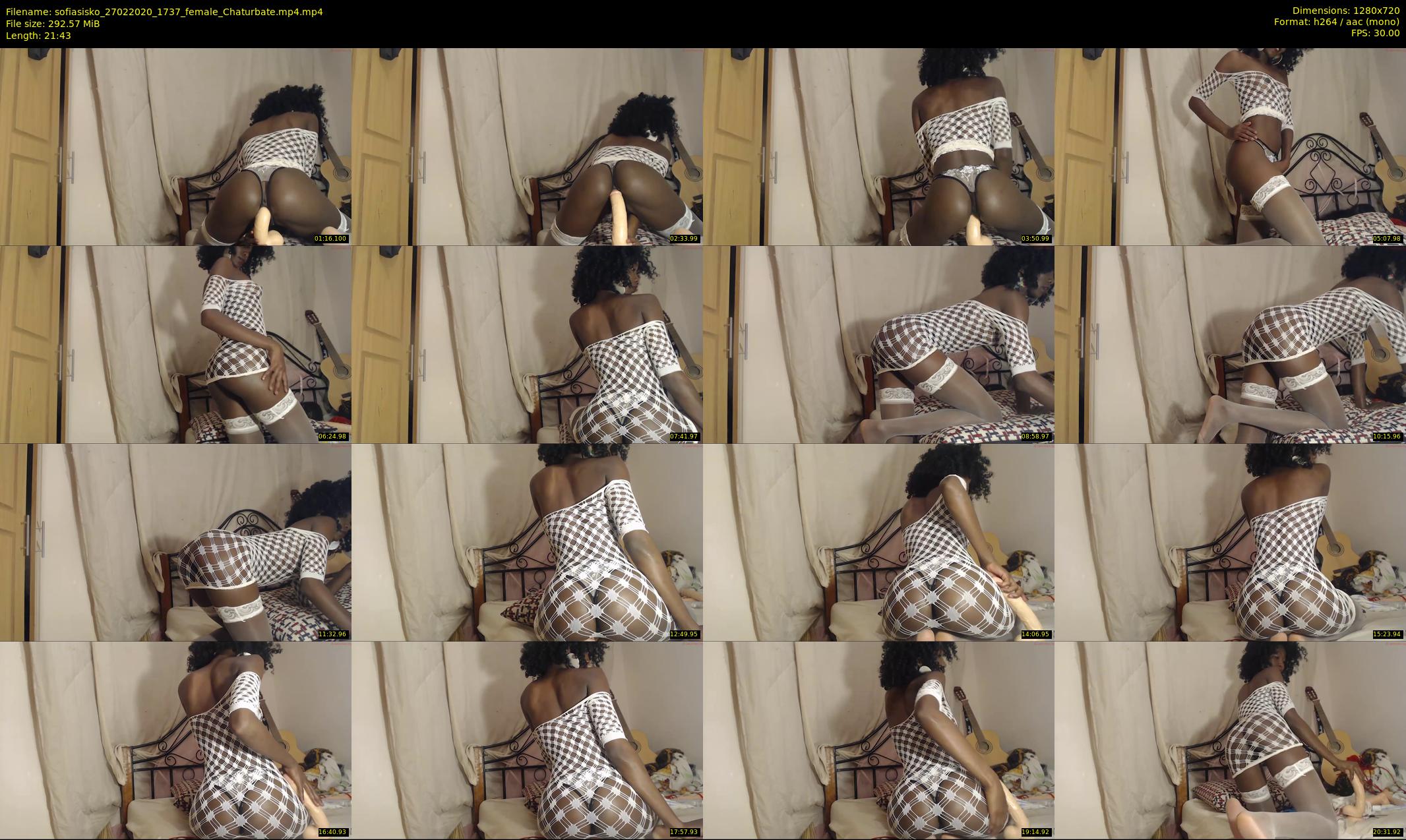 sofiasisko — 22 minute Chaturbate female cam show recording, 720p, Feb 27, 2020