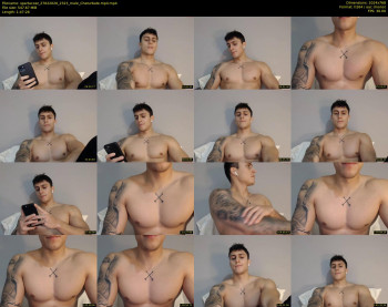 spartacozz — 108 minute Chaturbate male cam show recording, 720p, Feb 27, 2020