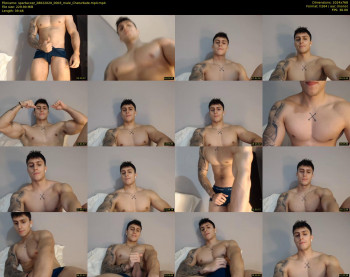 spartacozz — 40 minute Chaturbate male cam show recording, 720p, Feb 28, 2020