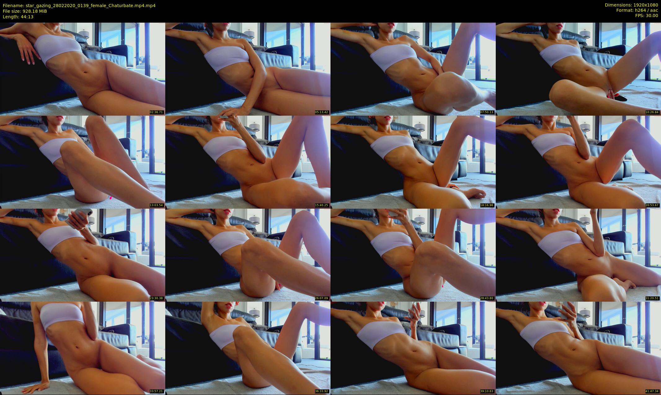 star_gazing — 45 minute Chaturbate female cam show recording, 1080p, Feb 28, 2020