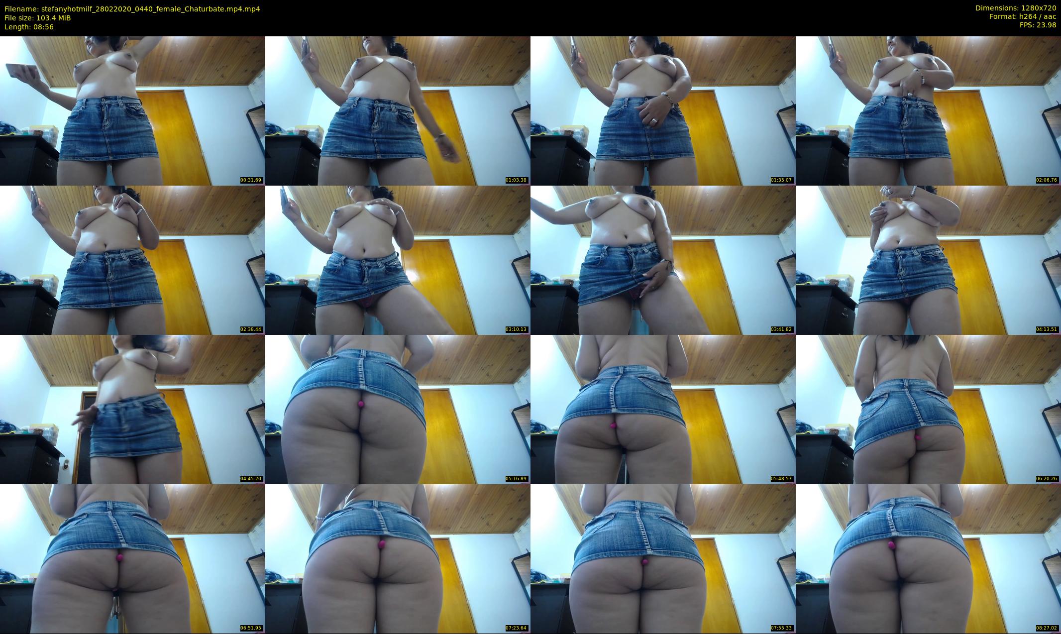 stefanyhotmilf — 9 minute Chaturbate female cam show recording, 720p, Feb 28, 2020
