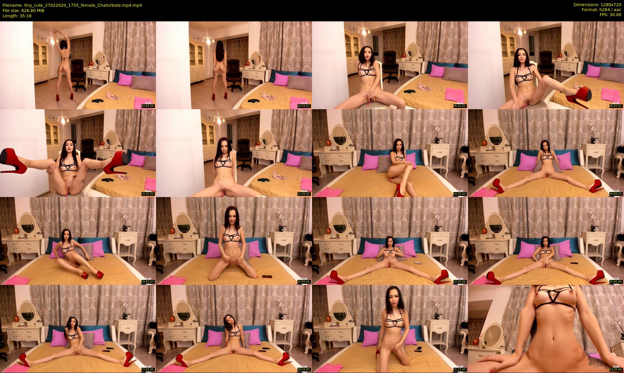 tiny_cute — 36 minute Chaturbate female cam show recording, 720p, Feb 27, 2020