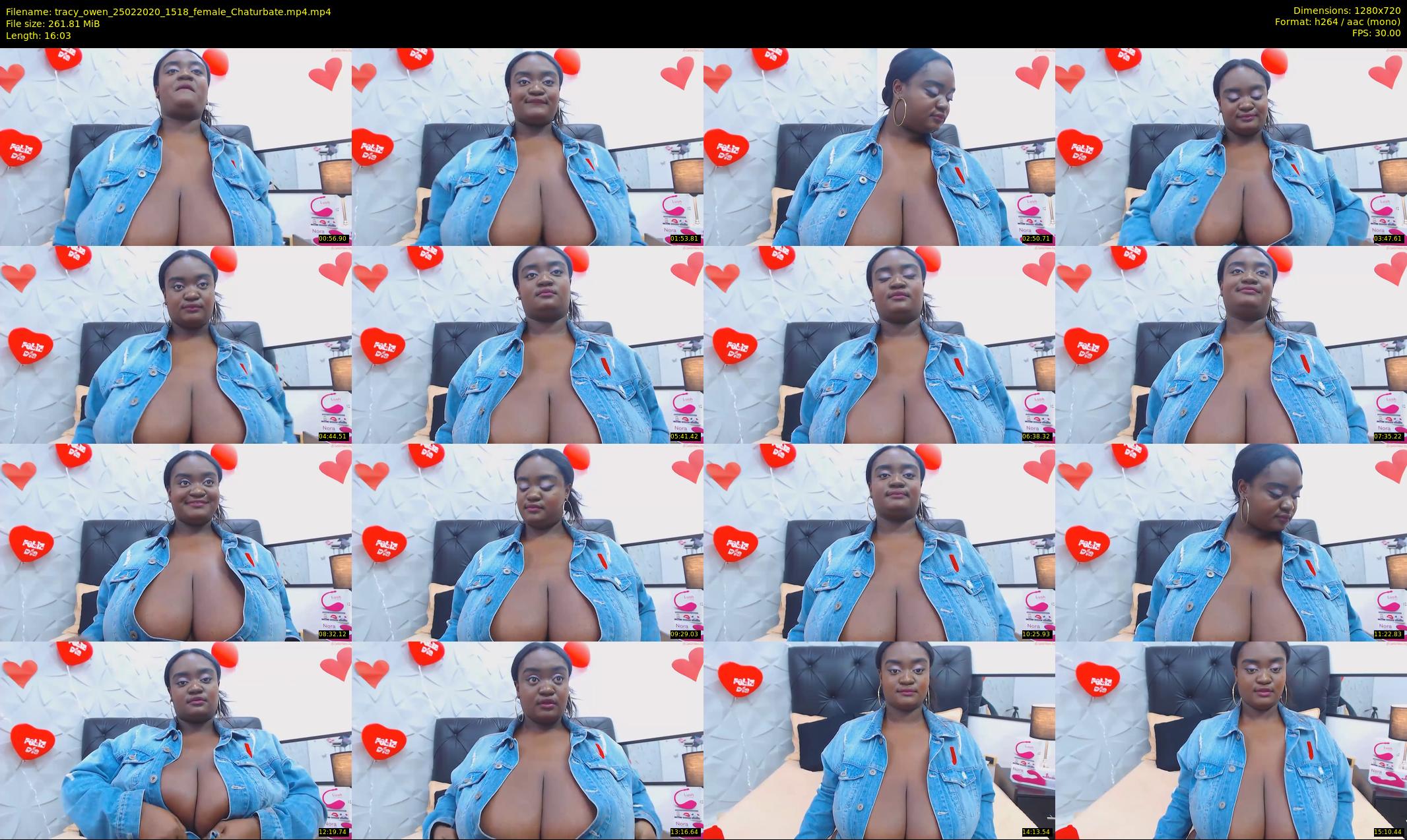 tracy_owen — 17 minute Chaturbate female cam show recording, 720p, Feb 25, 2020