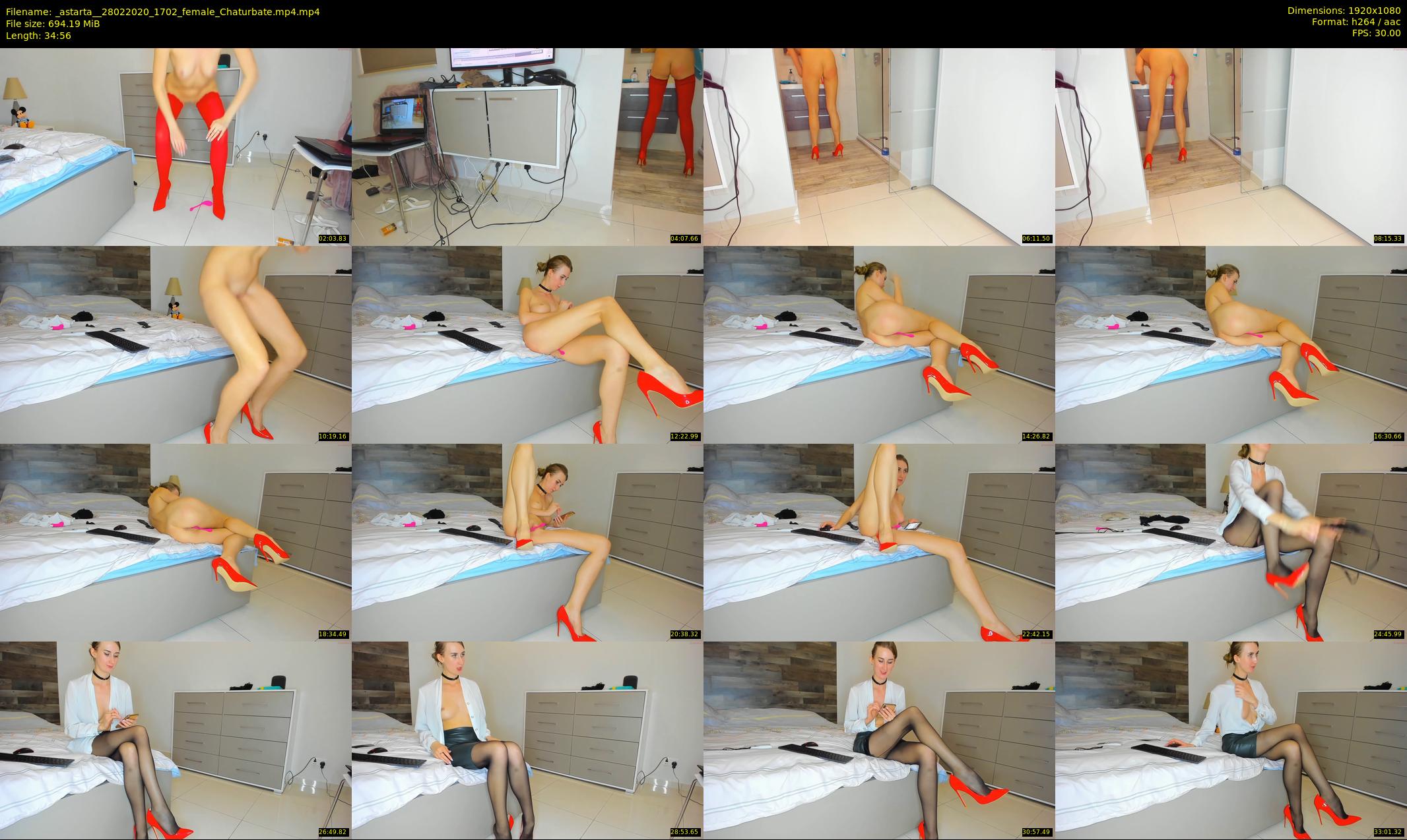_astarta_ — 35 minute Chaturbate female cam show recording, 1080p, Feb 28, 2020