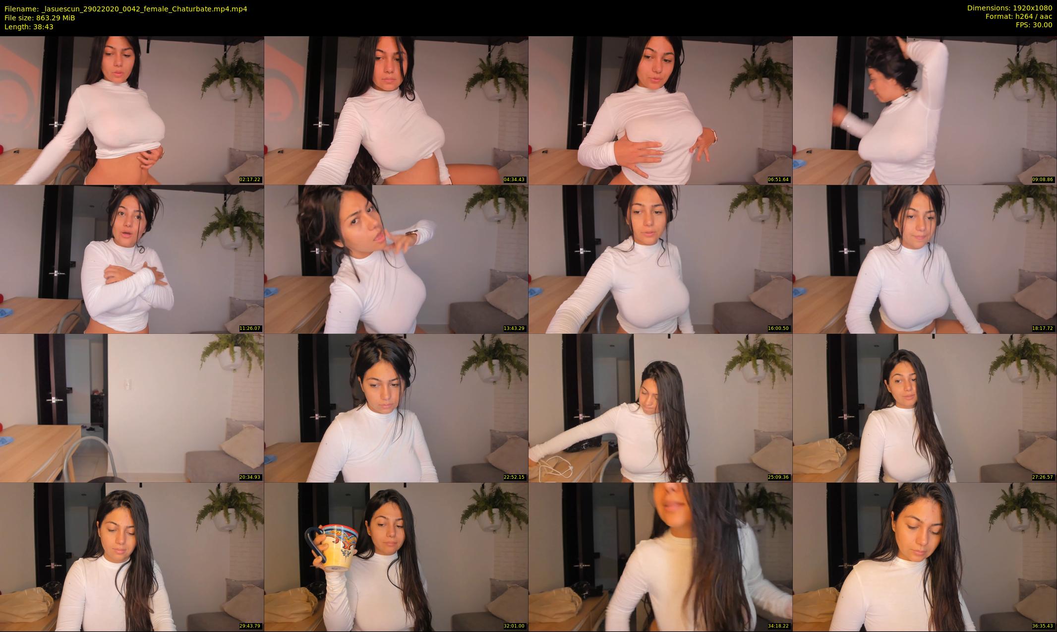 _lasuescun — 39 minute Chaturbate female cam show recording, 1080p, Feb 29, 2020