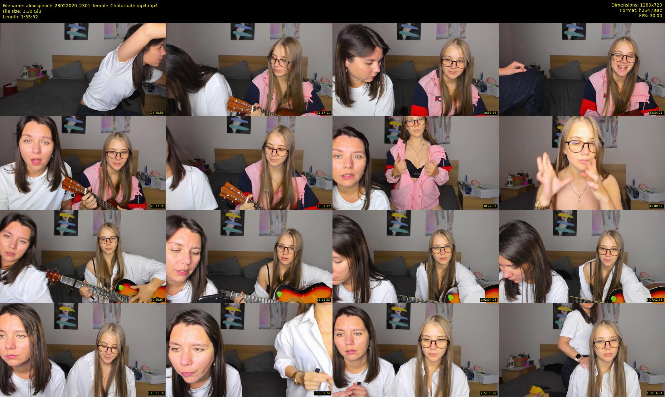 alexispeach — 96 minute Chaturbate female cam show recording, 720p, Feb 28, 2020