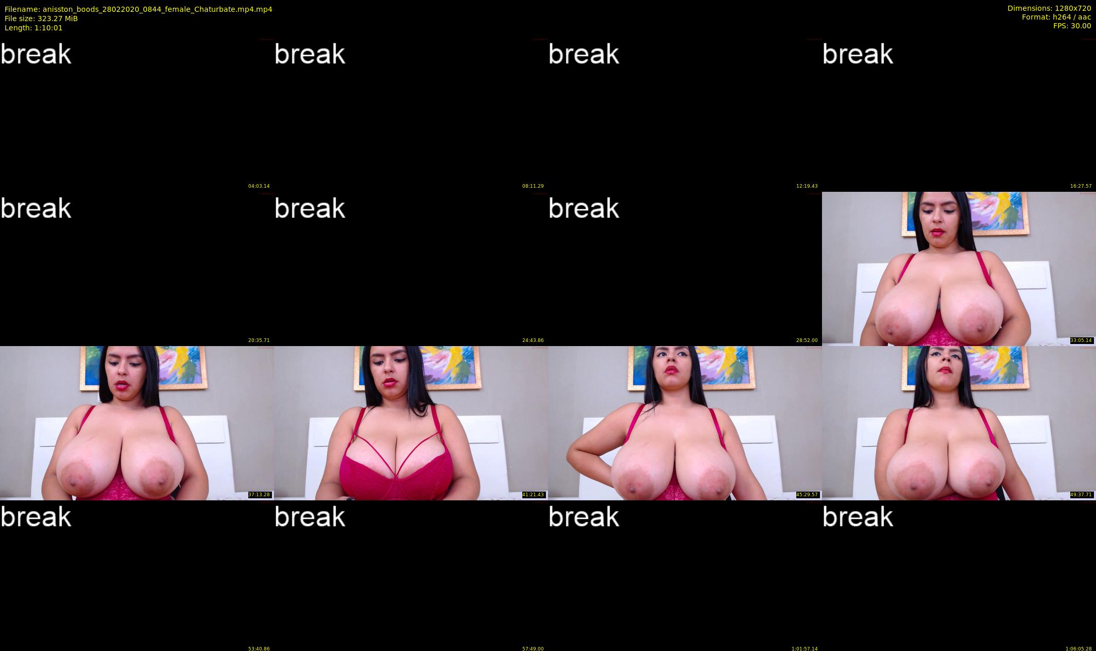 anisston_boods — 71 minute Chaturbate female cam show recording, 720p, Feb 28, 2020