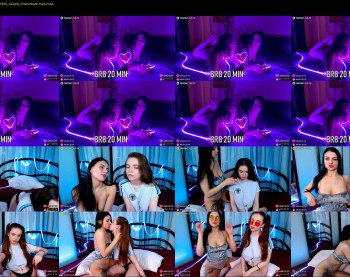 anna_mariia — 60 minute Chaturbate couple cam show recording, 1080p, Feb 28, 2020