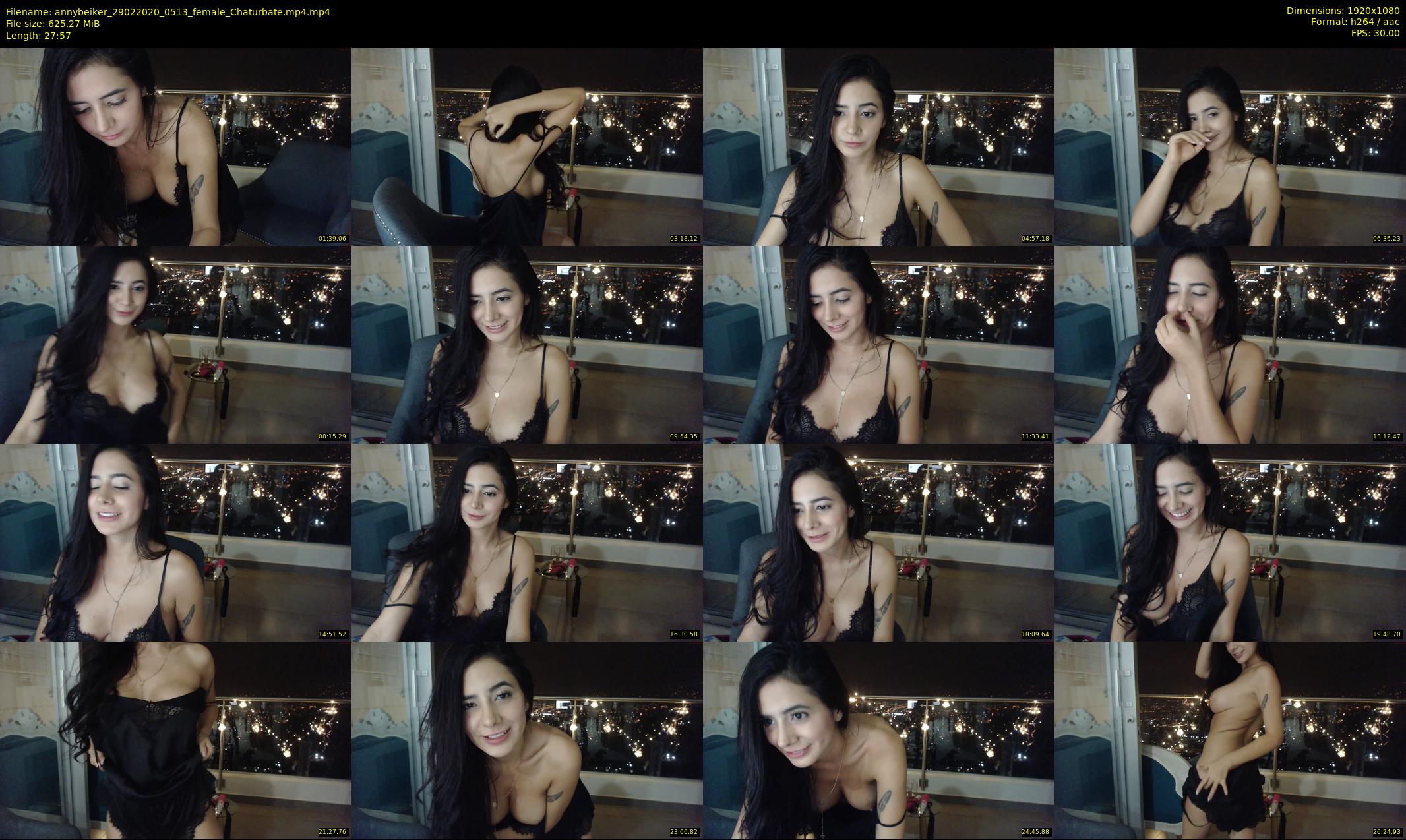 annybeiker — 28 minute Chaturbate female cam show recording, 1080p, Feb 29, 2020